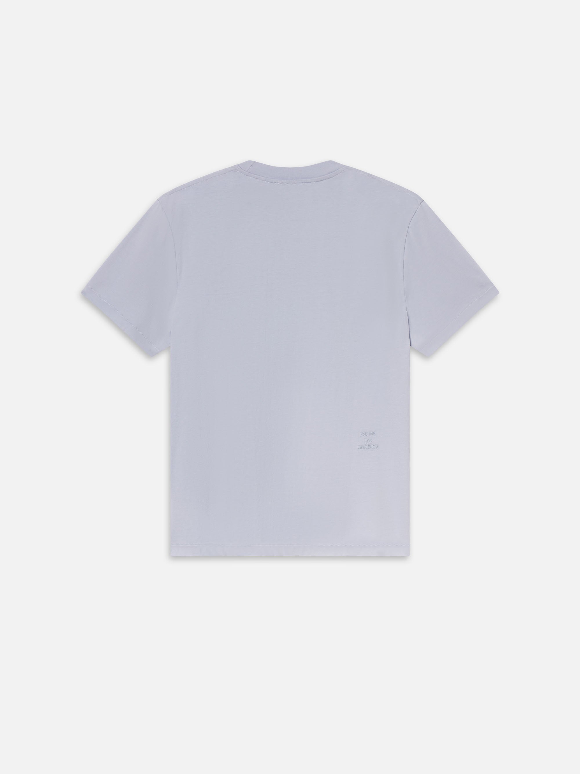 Frame Logo Tee in Baby Blue - 3