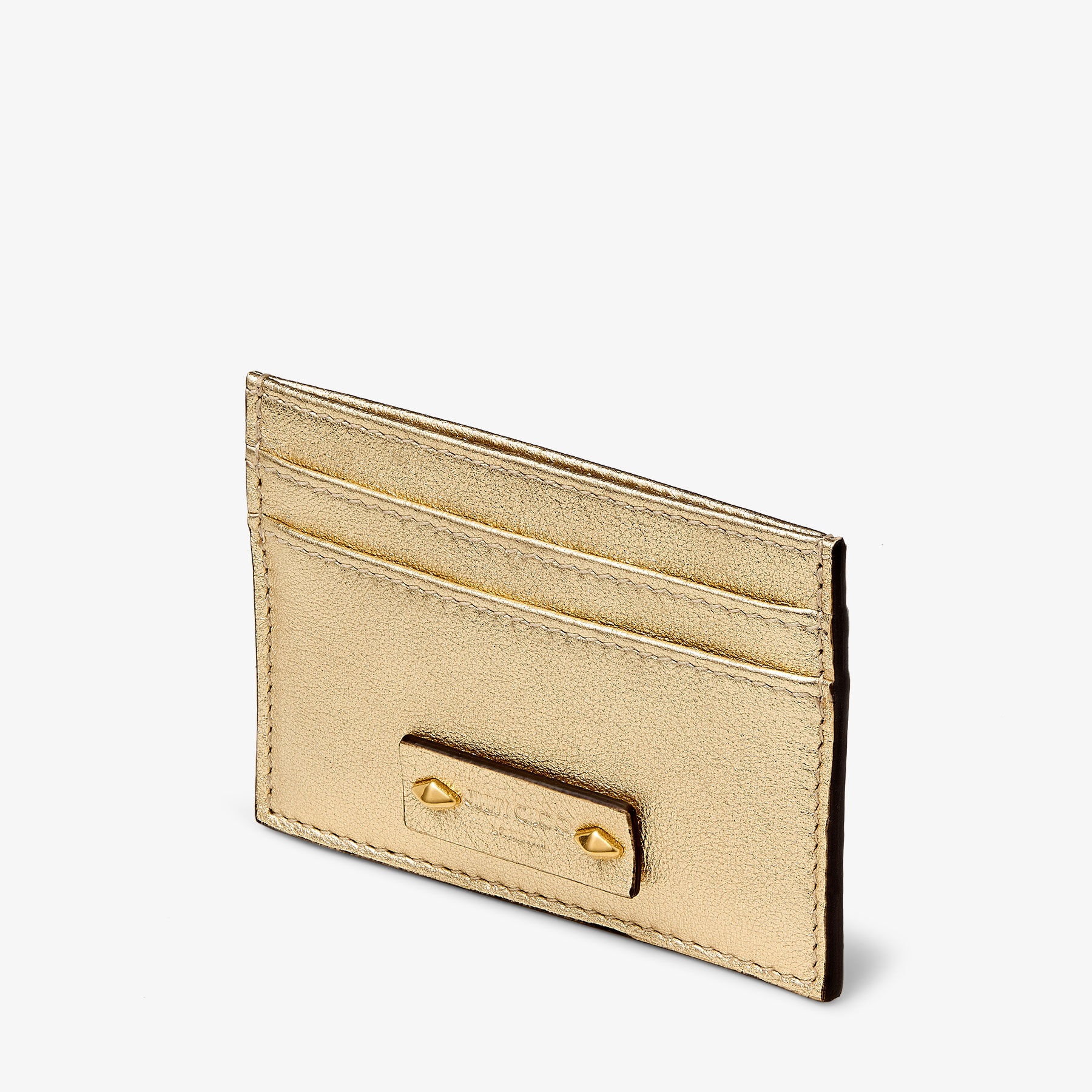 Umika
Gold Nappa Leather Card Holder - 2