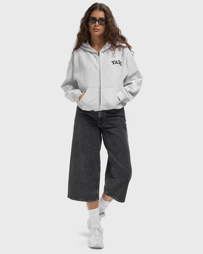 Sporty & Rich Yale Classic Zip Hoodie outlook