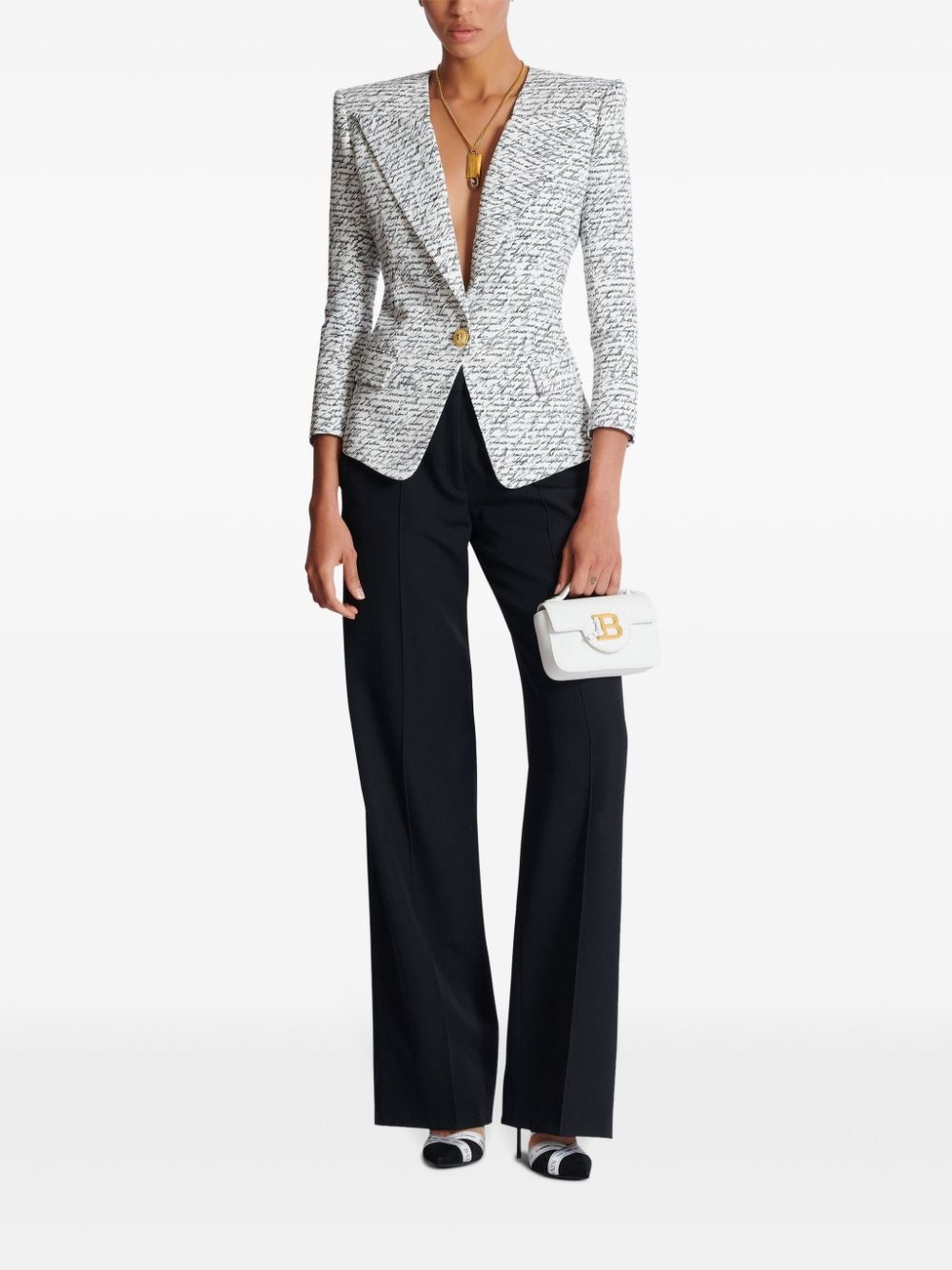 Love Letter tailored jacket - 2