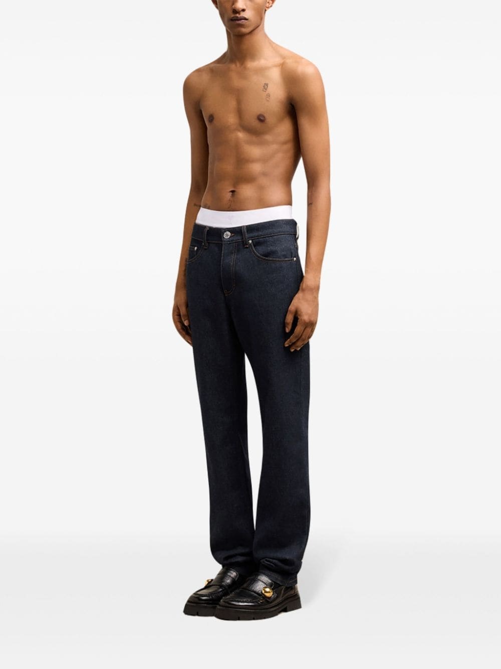 Classic fit cotton jeans - 3