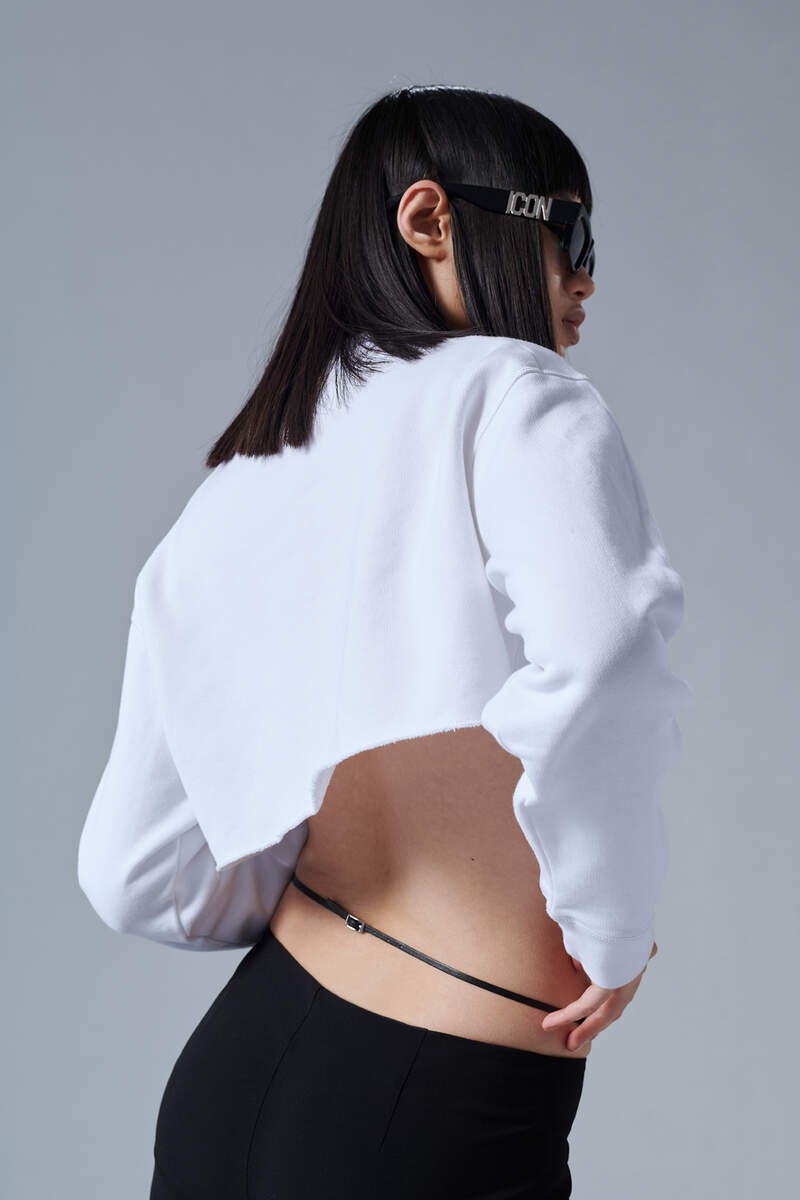 BE ICON COOL CROPPED SWEATER - 2