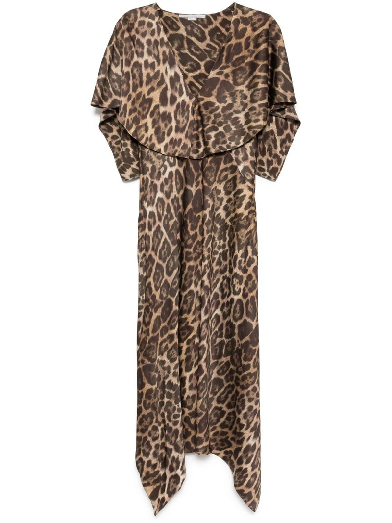 leopard print midi dress 1