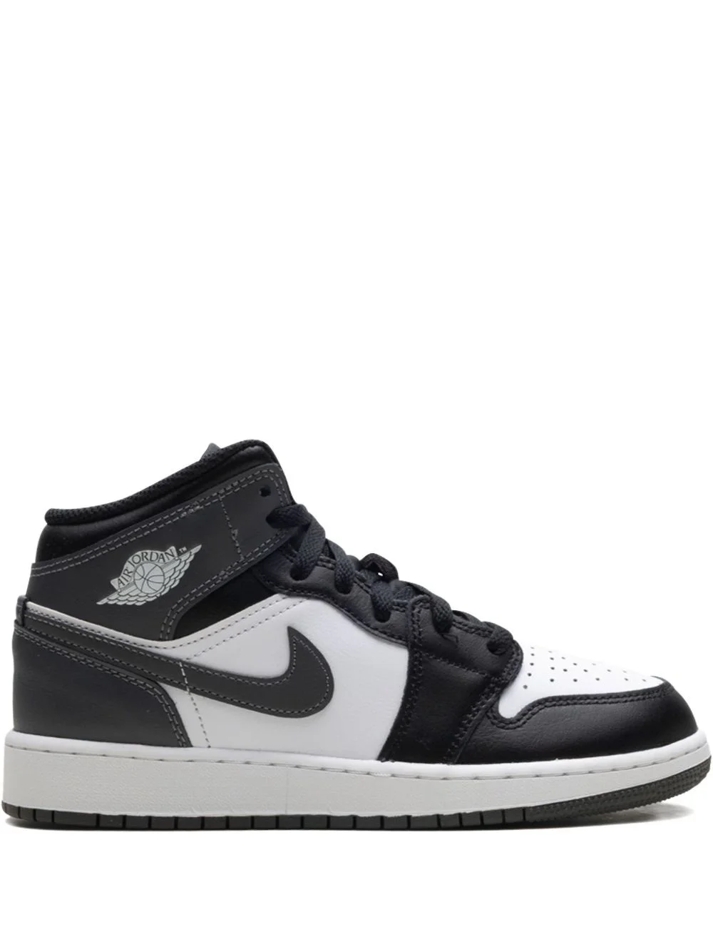 Air Jordan 1 Mid "Black/ Iron Grey/ White" sneakers - 1