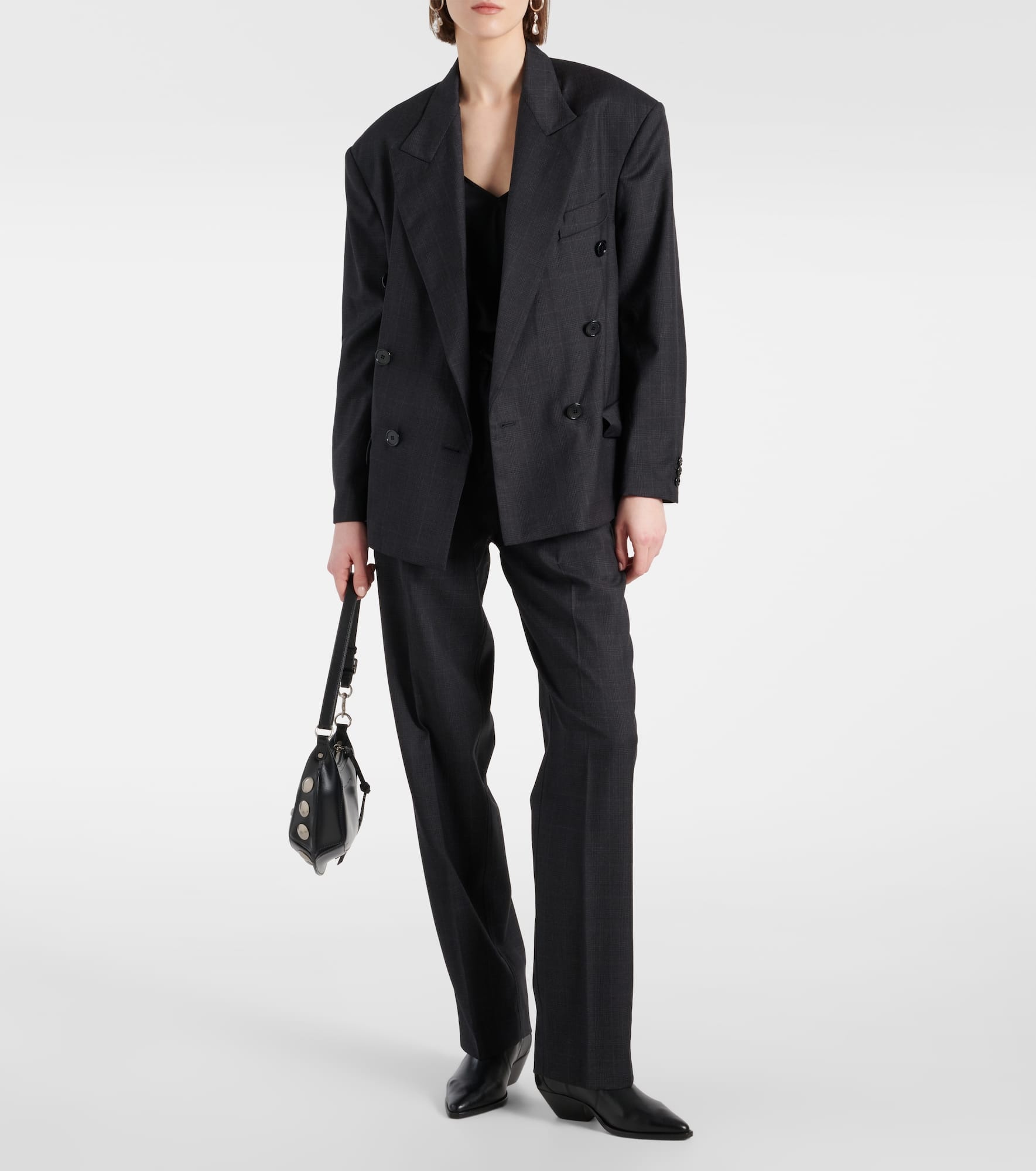 Klero checked virgin wool blazer - 2