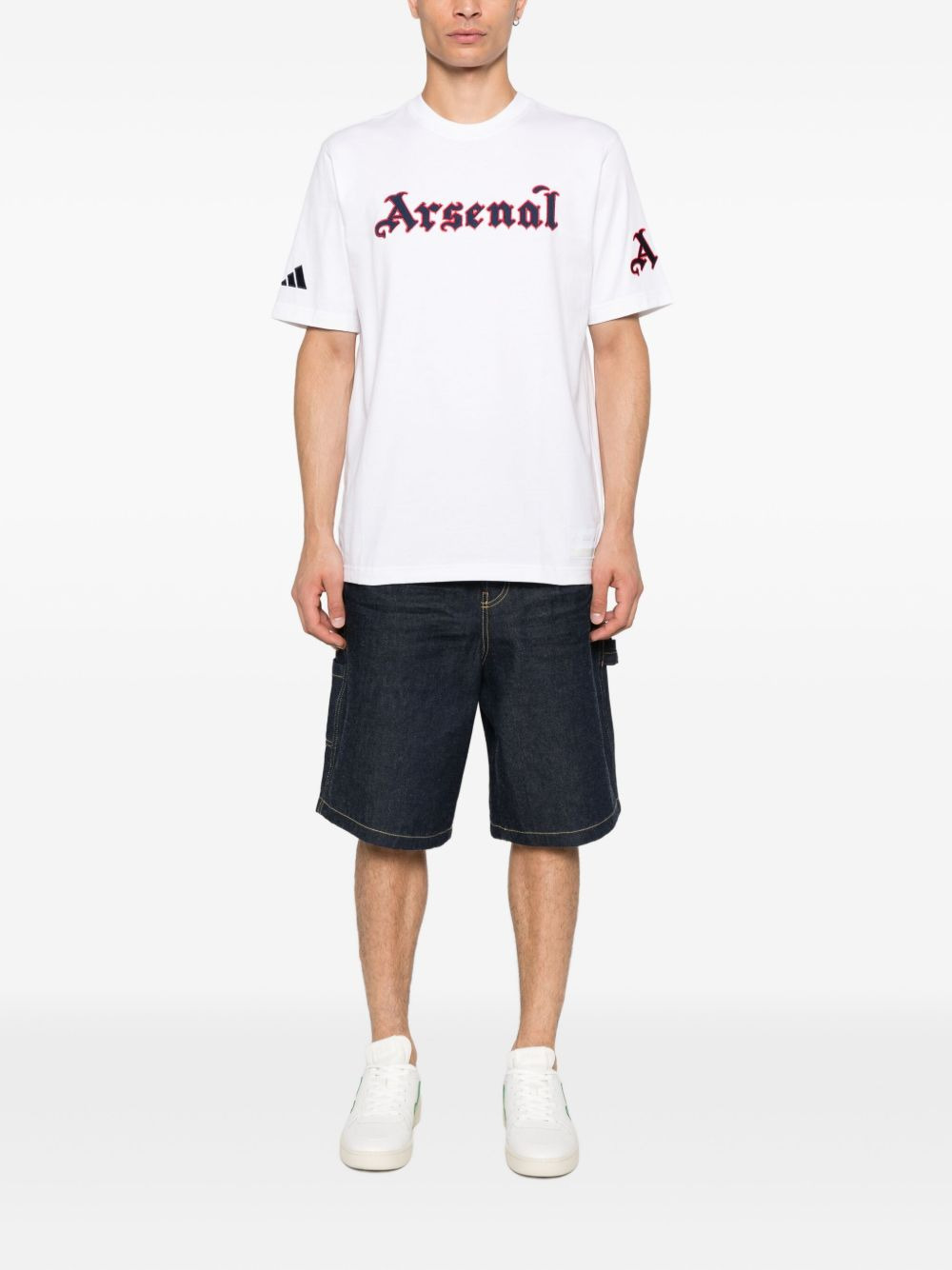 embroidered-logo cotton T-shirt - 2