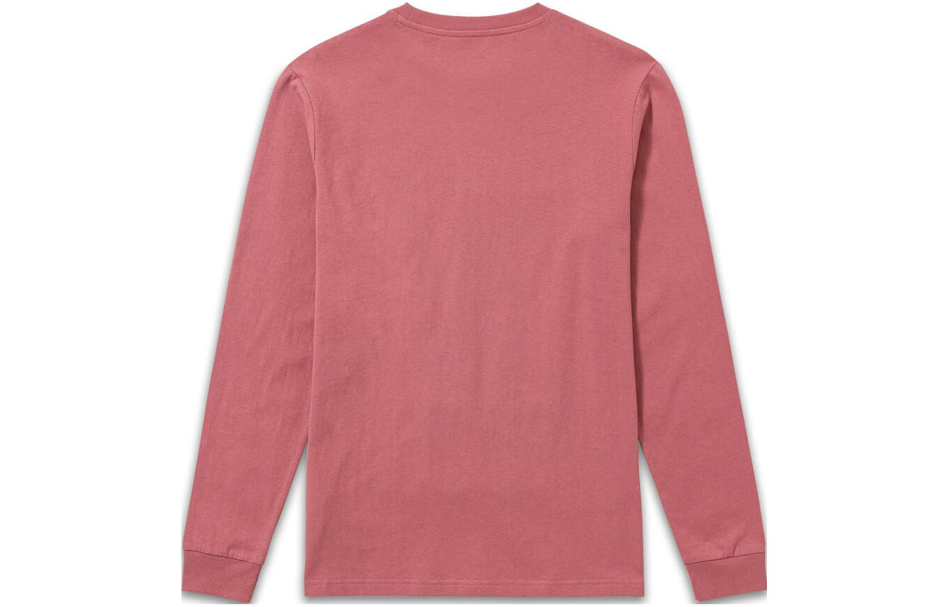 (WMNS) Vans Gym Class Long Sleeve T-Shirt 'Rose Red' VN0008YWBQU - 2