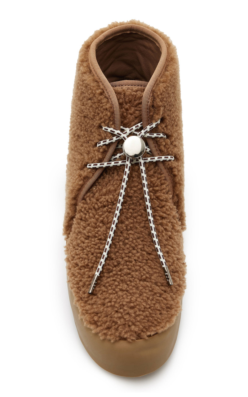 LE MONDE BÉRYL Desert Shearling Boots tan outlook