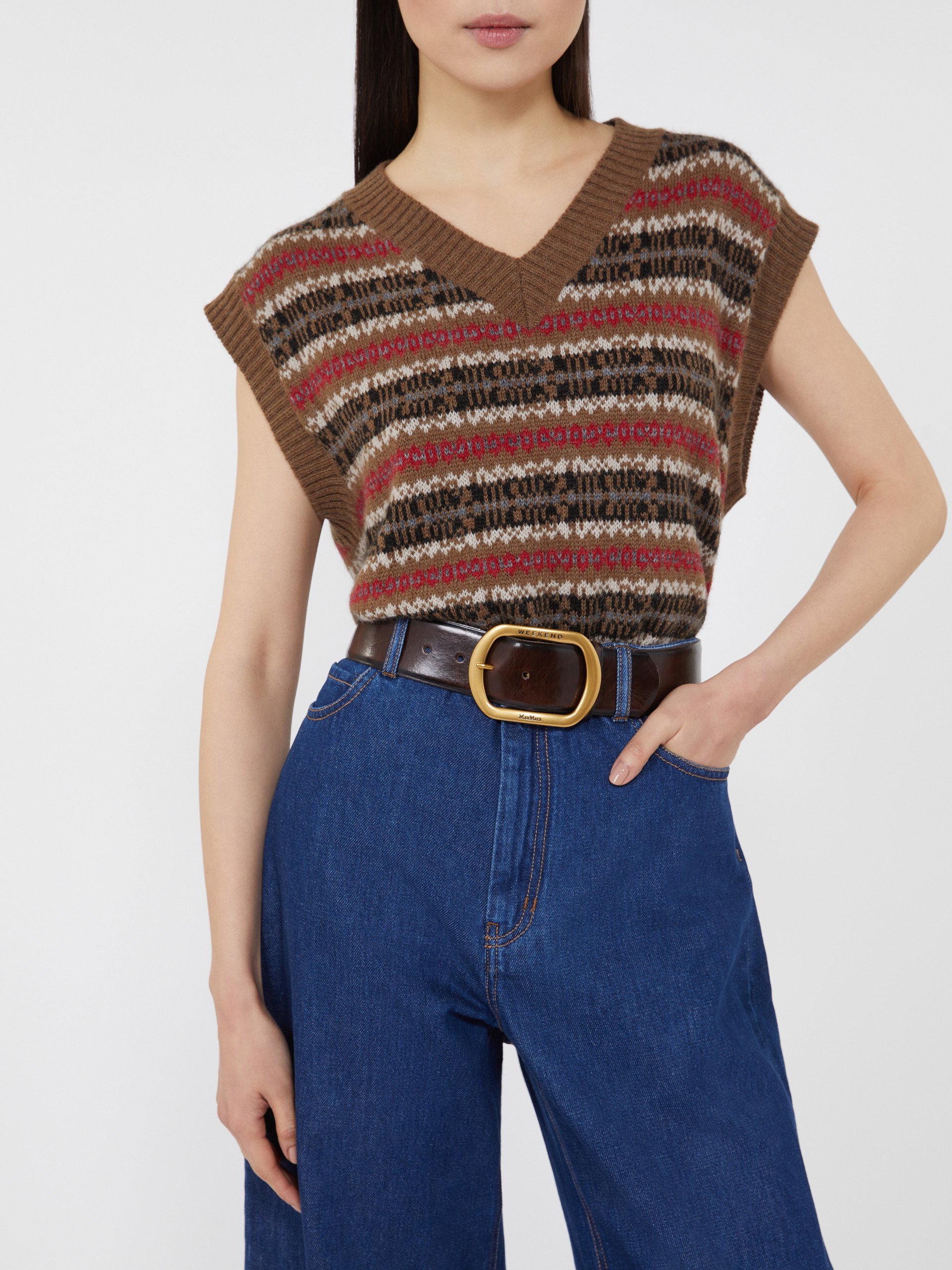 CLAVIER Leather belt - 3