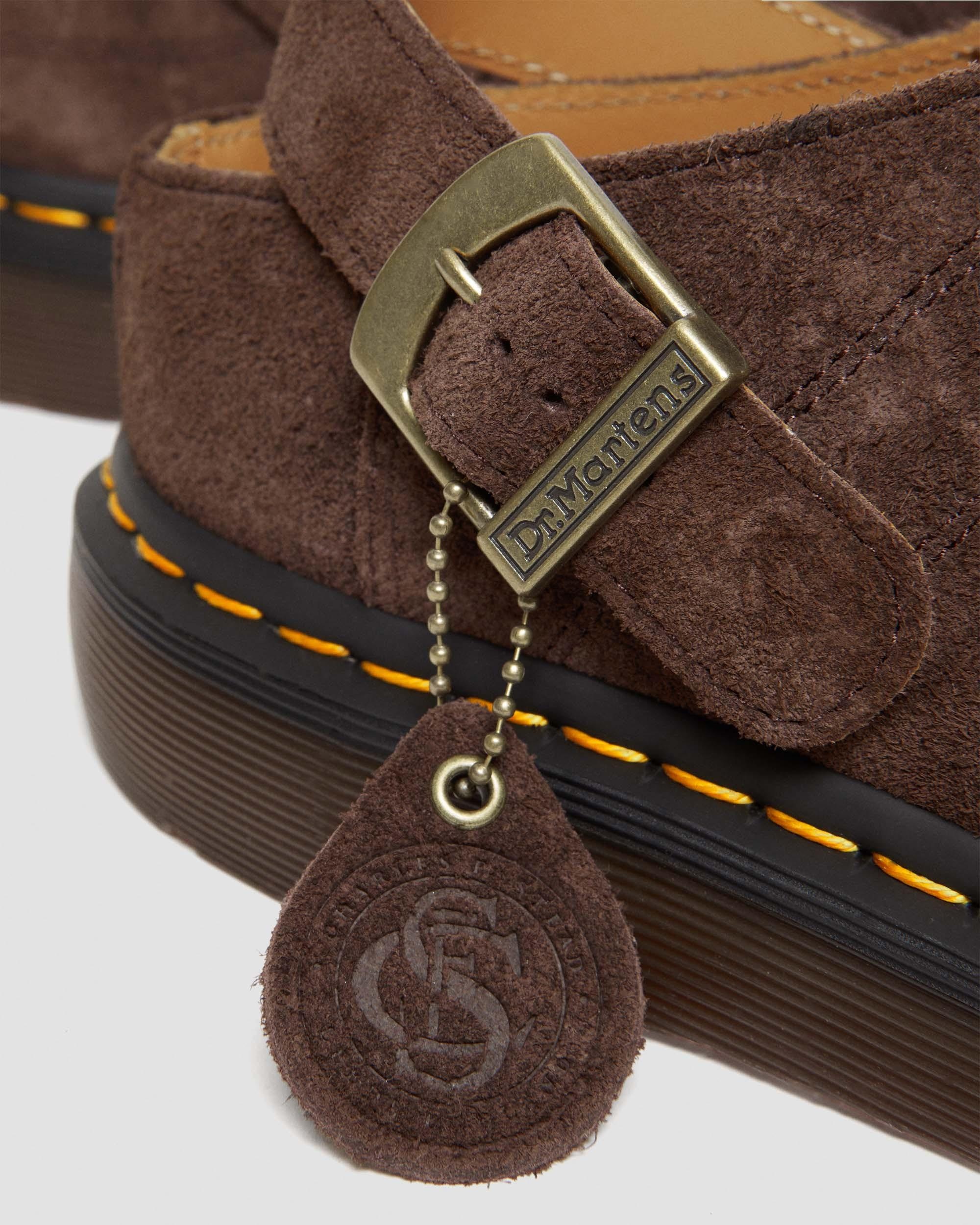 Dr. Martens Isham Desert Oasis Suede Mules | REVERSIBLE