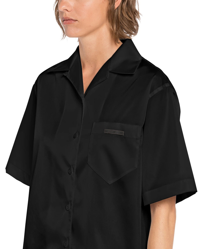 Re-Nylon Gabardine short-sleeved shirt 5