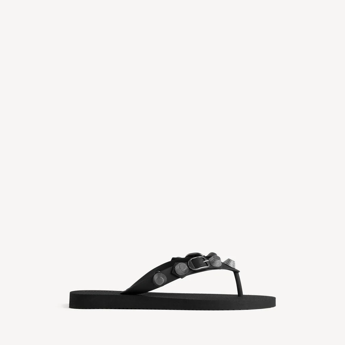Women's Cagole Thong Sandal 에 검정 - 1