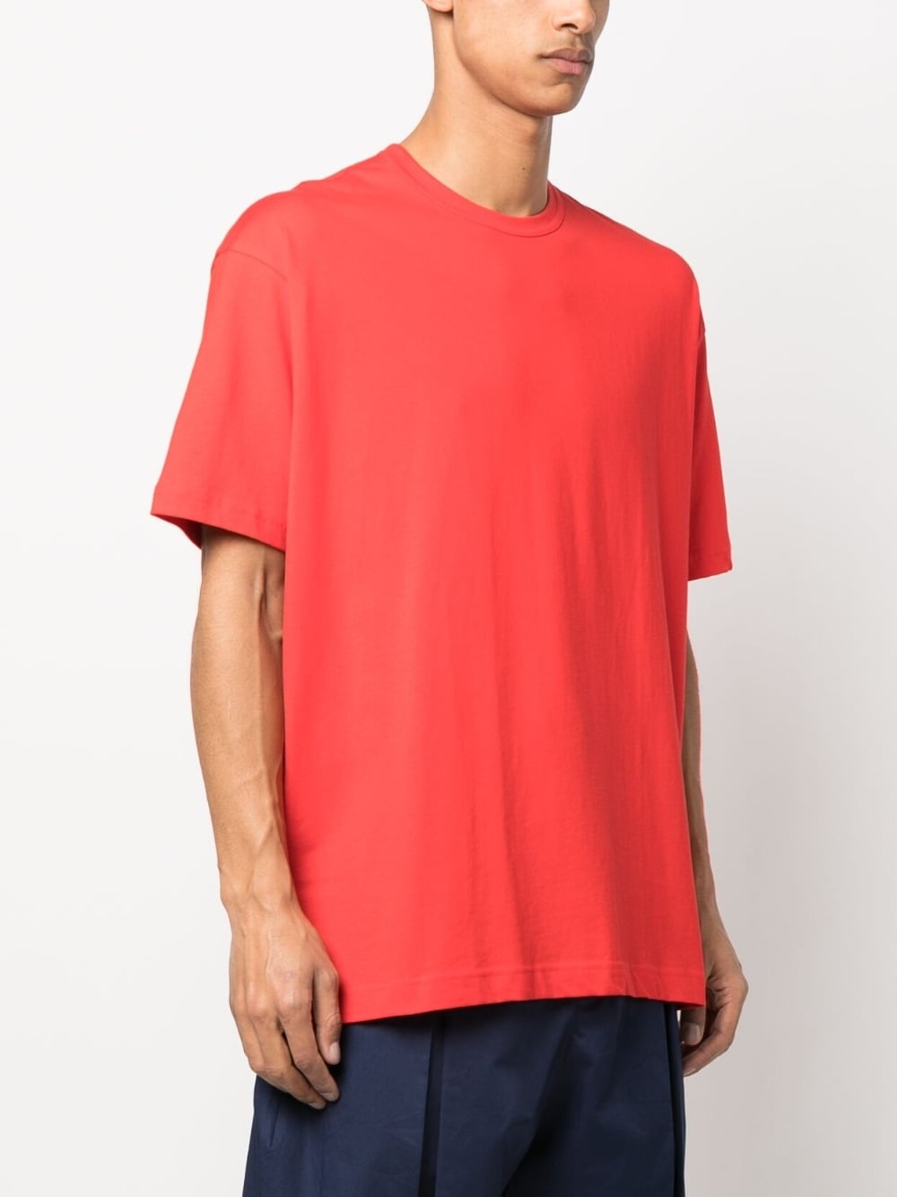 logo-print cotton T-shirt - 3
