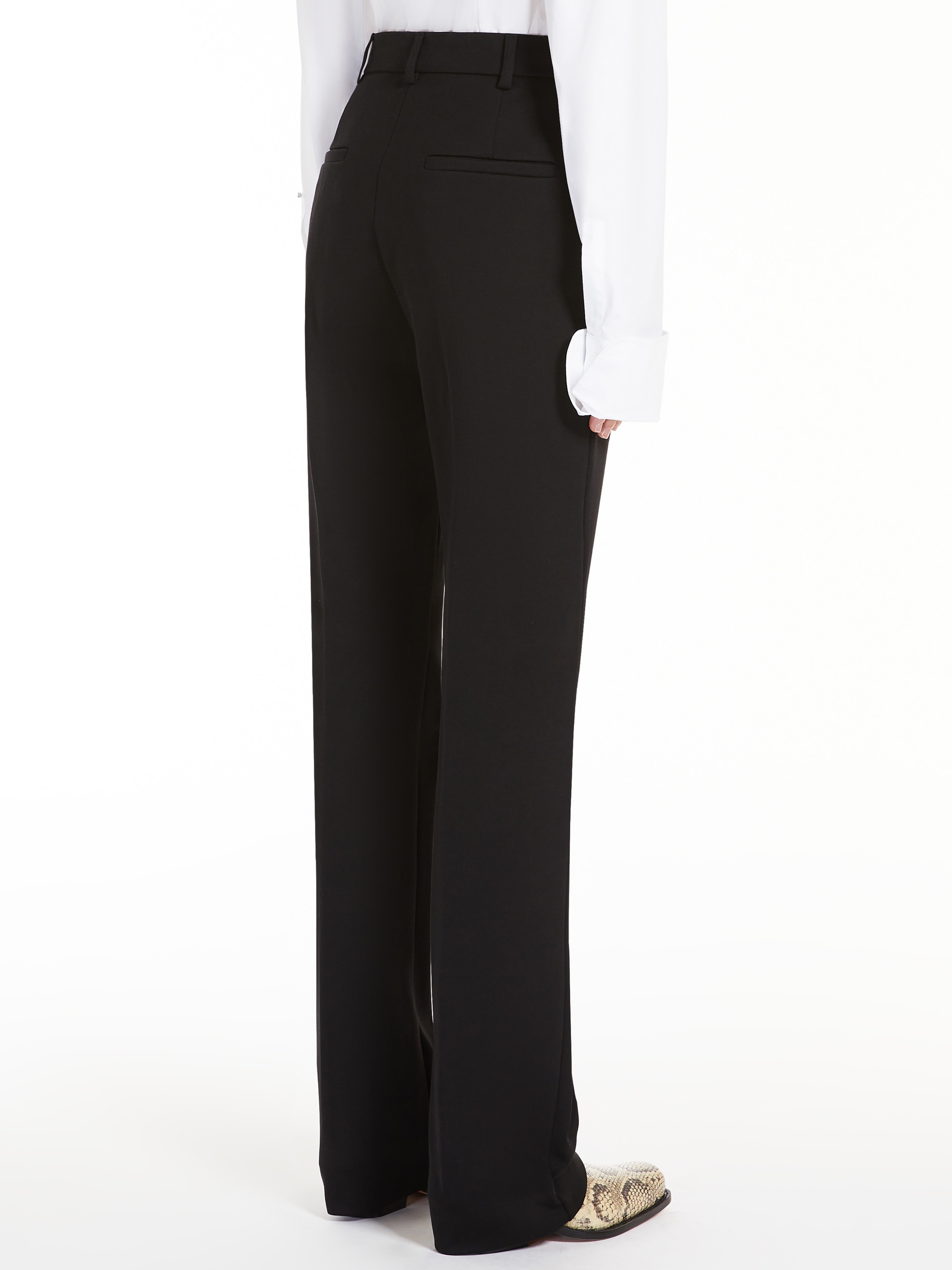PONTIDA Compact jersey trousers - 4