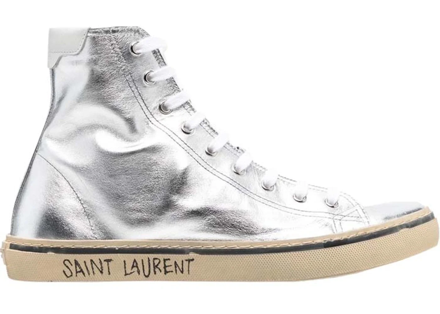 Saint Laurent MALIBU Sneakers Silver - 1