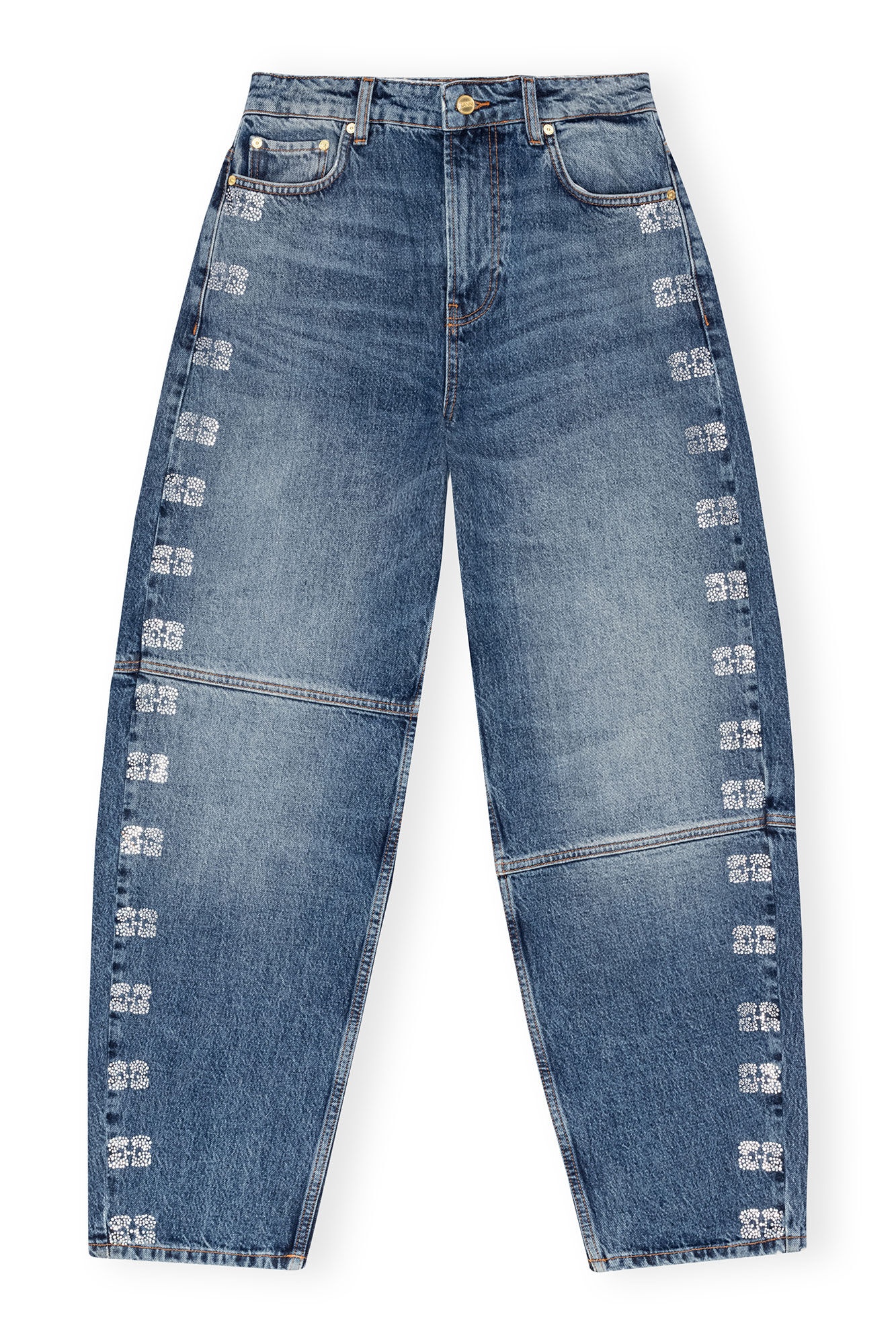 SPARKLE LOGO STARY JEANS - 1
