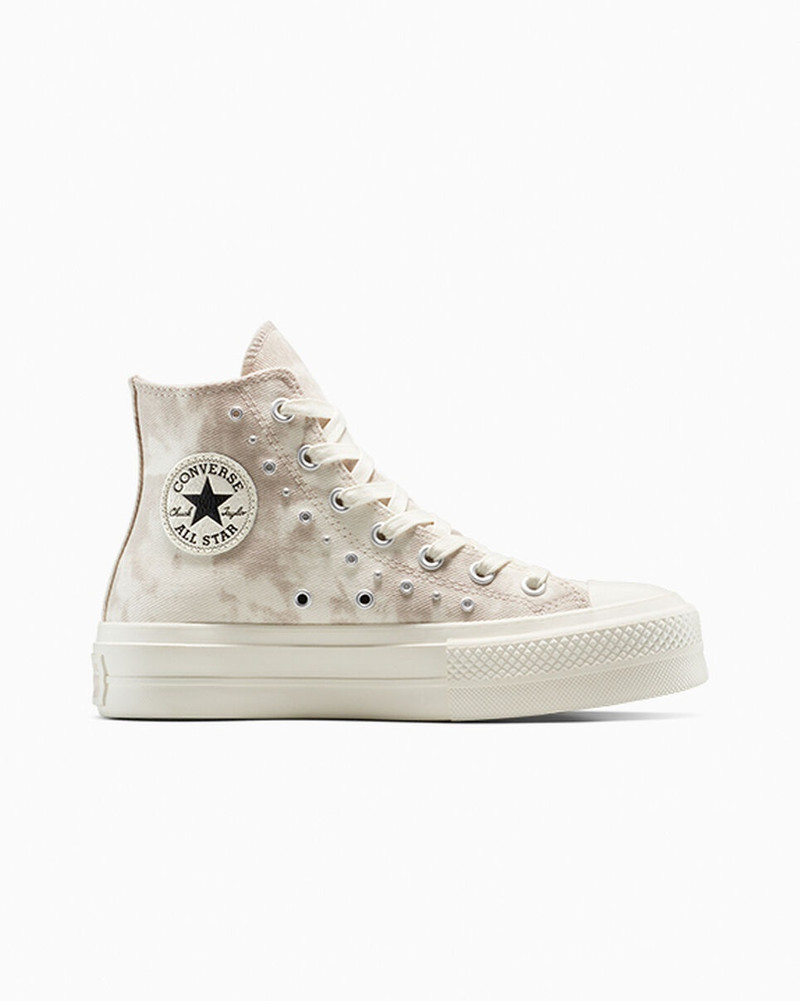 Chuck Taylor All Star Lift Platform Washed Denim 1