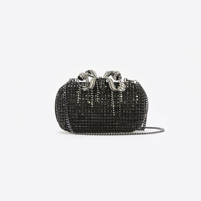 Black Chainmail Clutch Bag 4