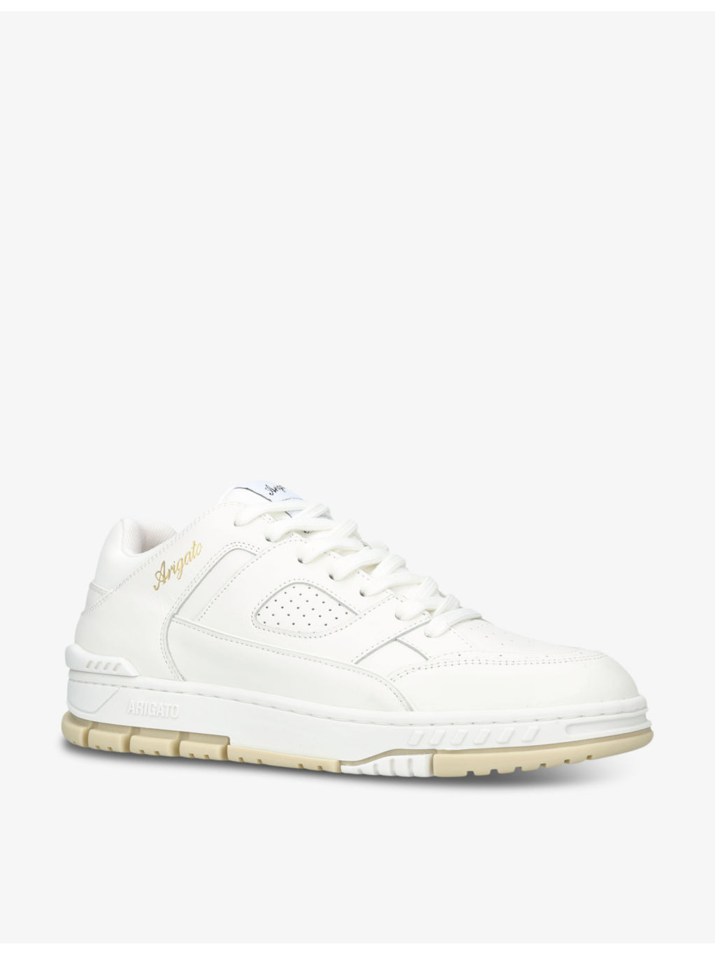 Area Low chunky-sole leather low-top trainers - 3