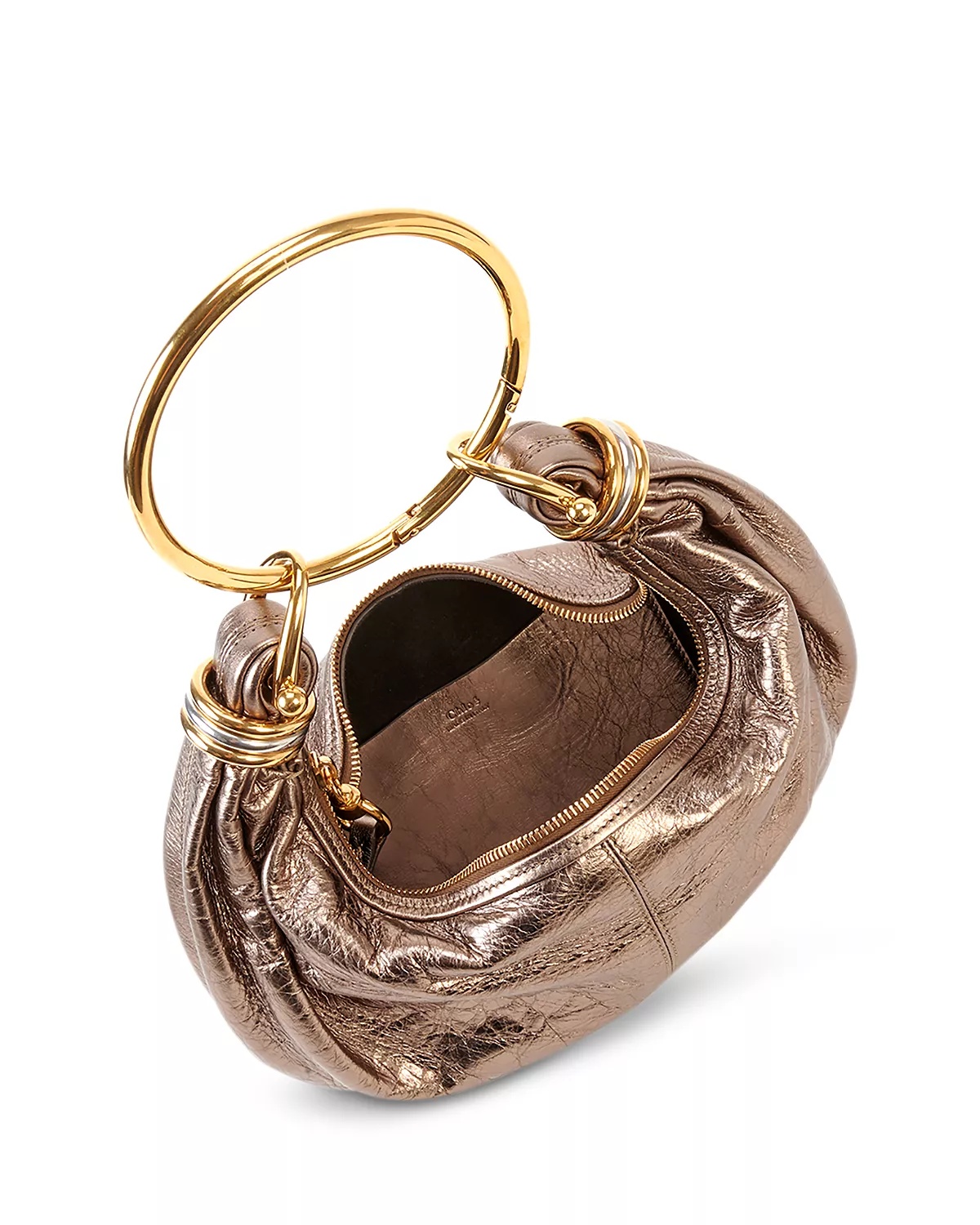 Small Bracelet Hobo Bag - 4