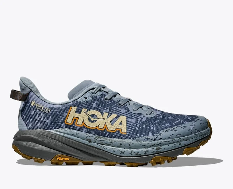 Men's Speedgoat 6 GTX Shoes in Washed Blue/Asphalt Grey - 1