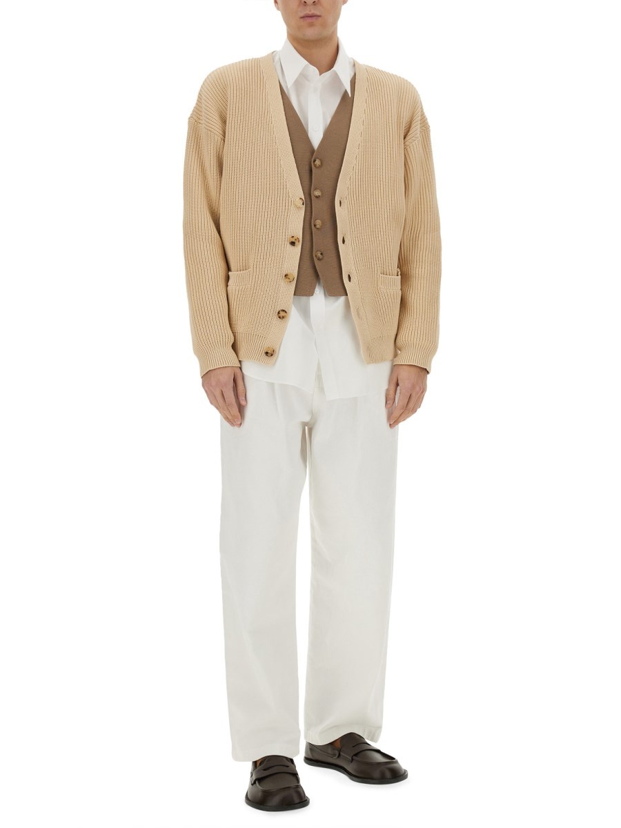 ORGANIC COTTON BLEND CARDIGAN - 2