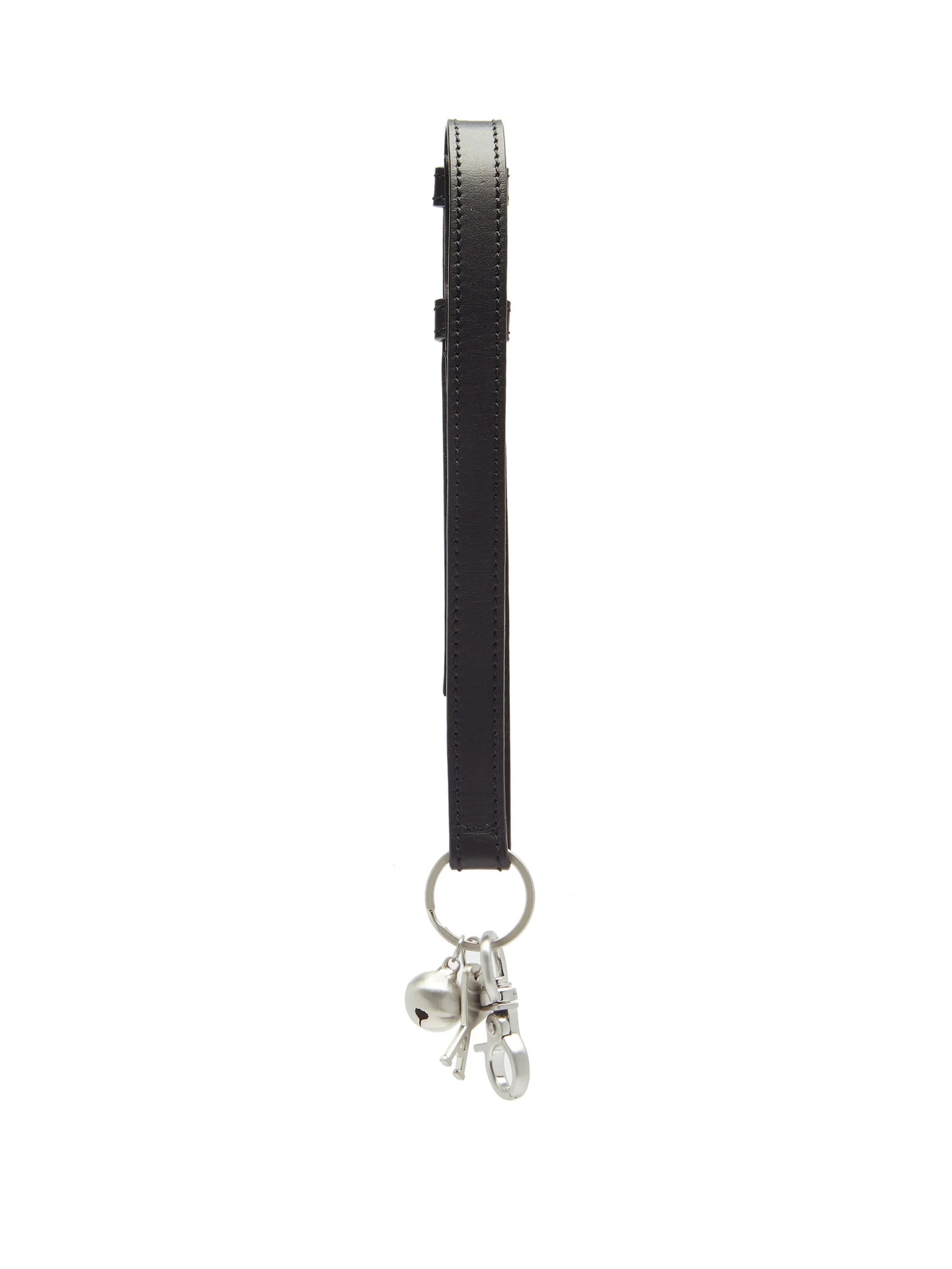 Leather-strap Ami de Coeur key ring - 1