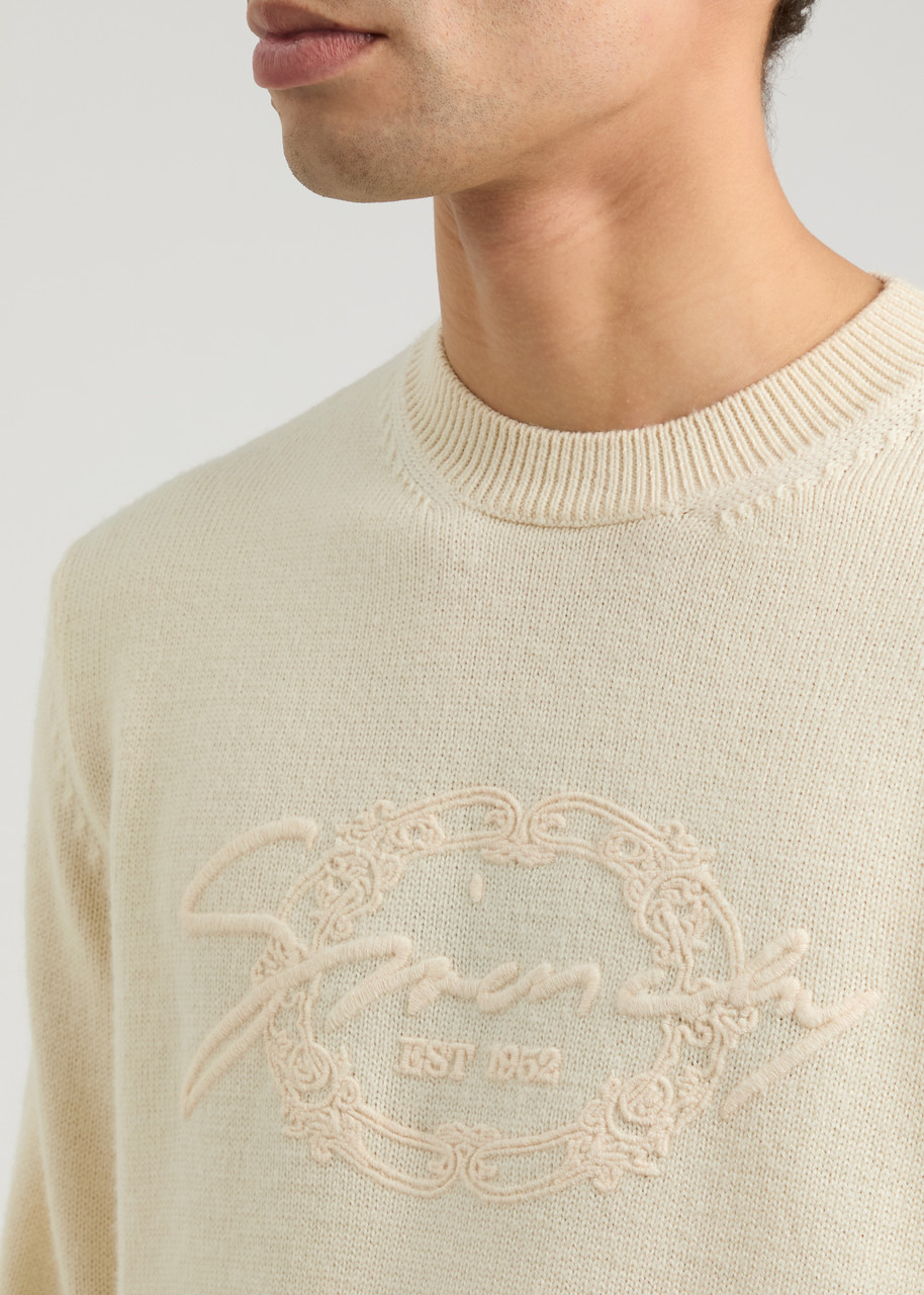 Givenchy Logo-embroidered Wool Jumper - 5