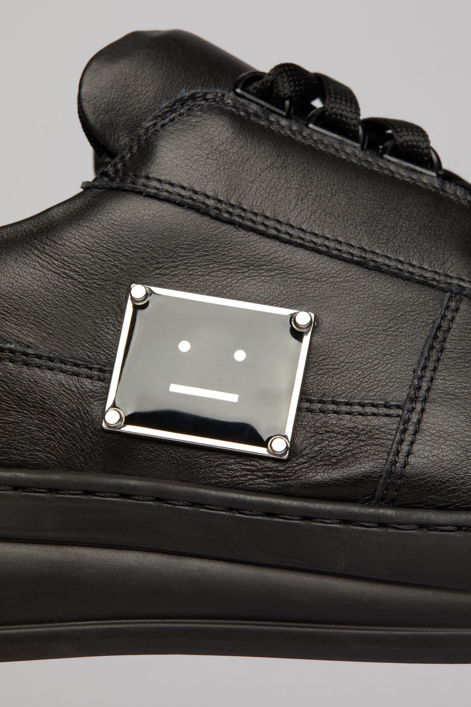 Lace-up sneakers black/black - 6