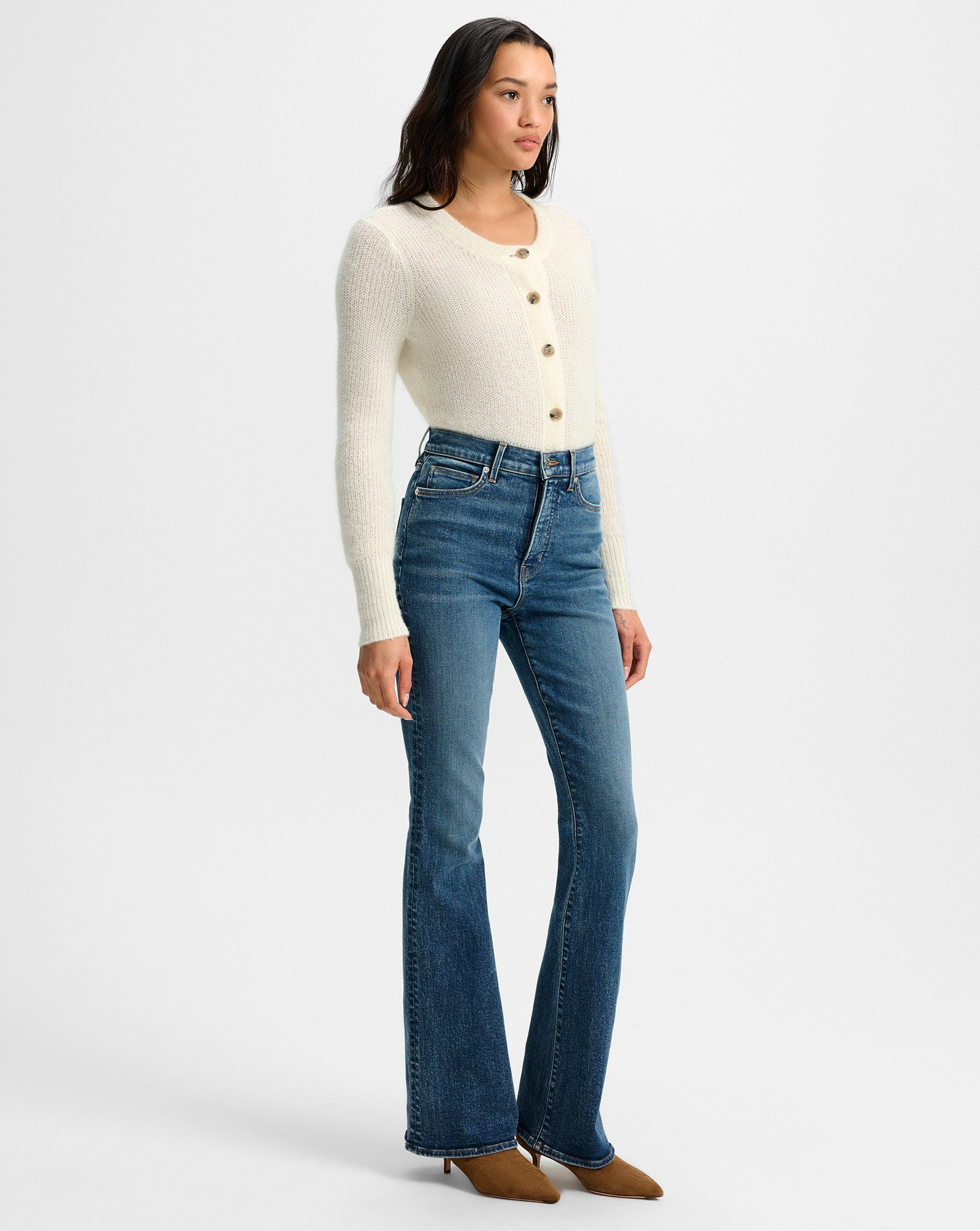 BEVERLY SKINNY-FLARE JEAN - 4