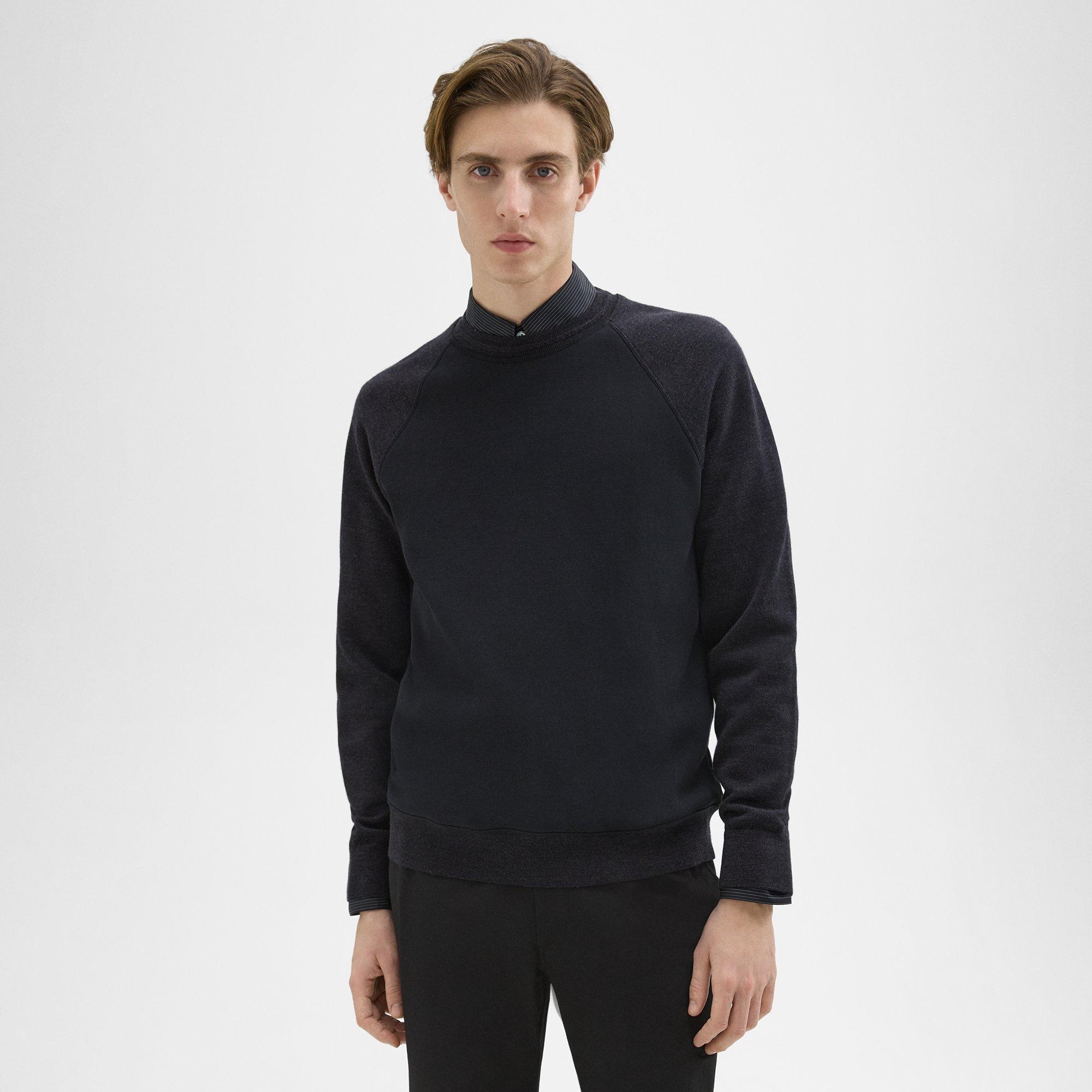 Scuba-Wool Combo Sweatshirt - 2