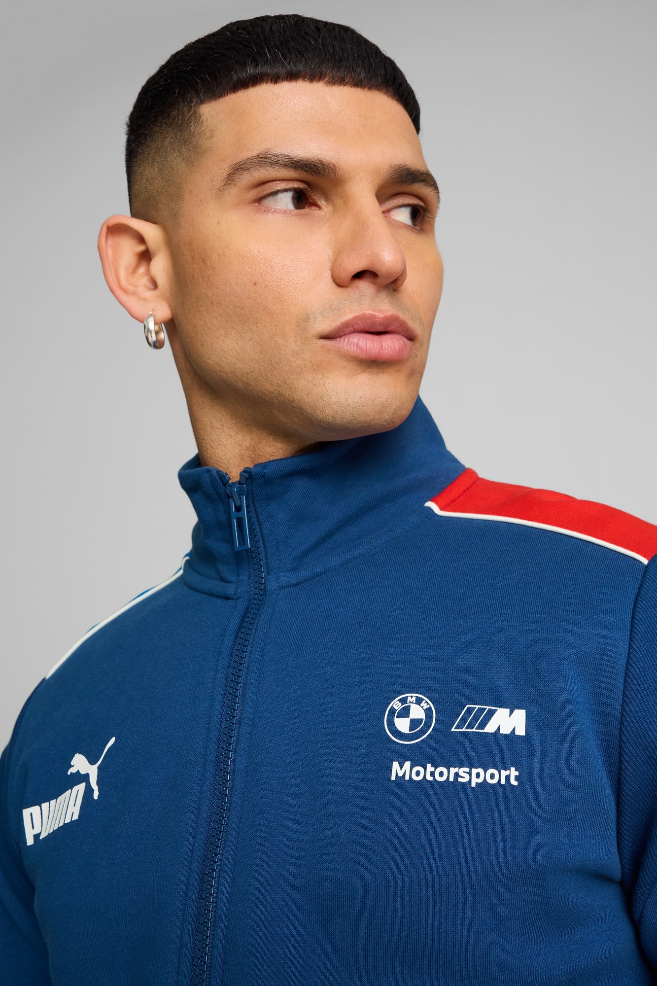 BMW M Motorsport MT7+ Men's Sweat Jacket - 4