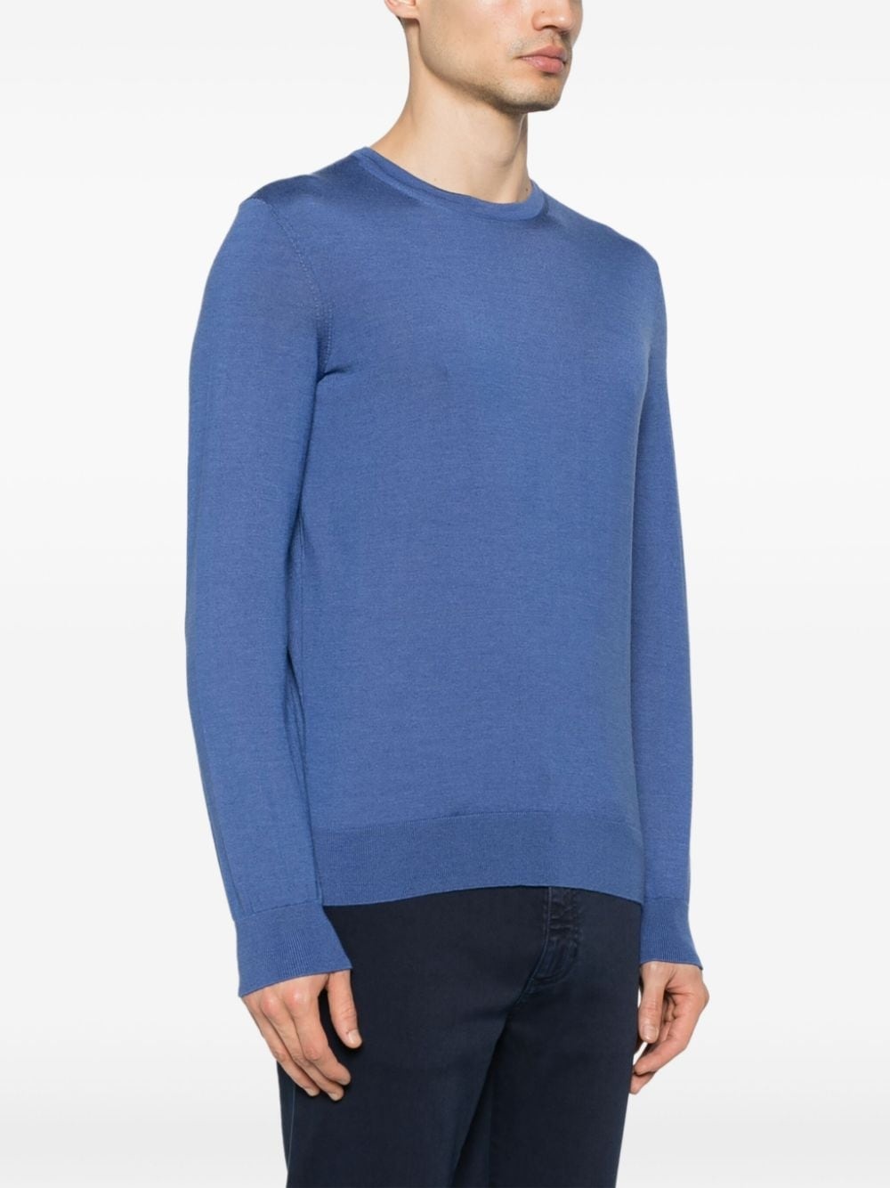 mÃ©lange ribbed jumper - 3