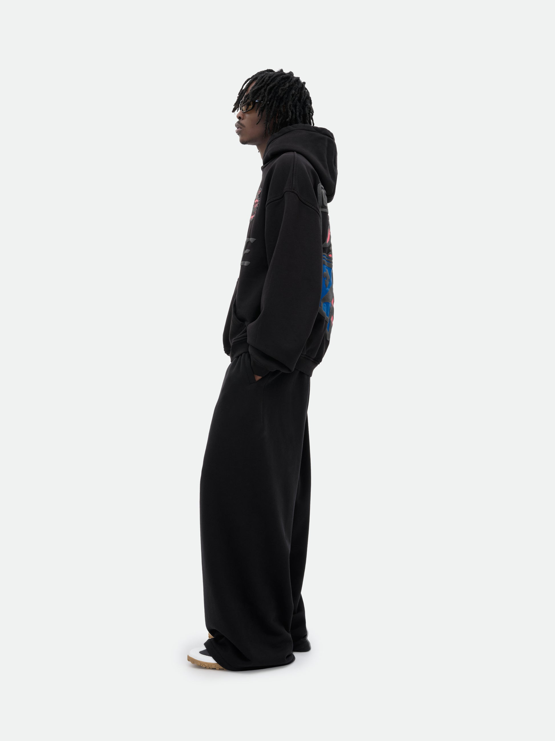 RHUDE COTE D'AZUR CREST OVERSIZED HOODIE - 6