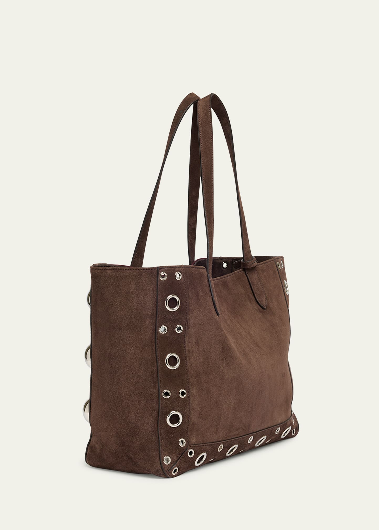 Nellcote Mirrored Suede Tote Bag - 3