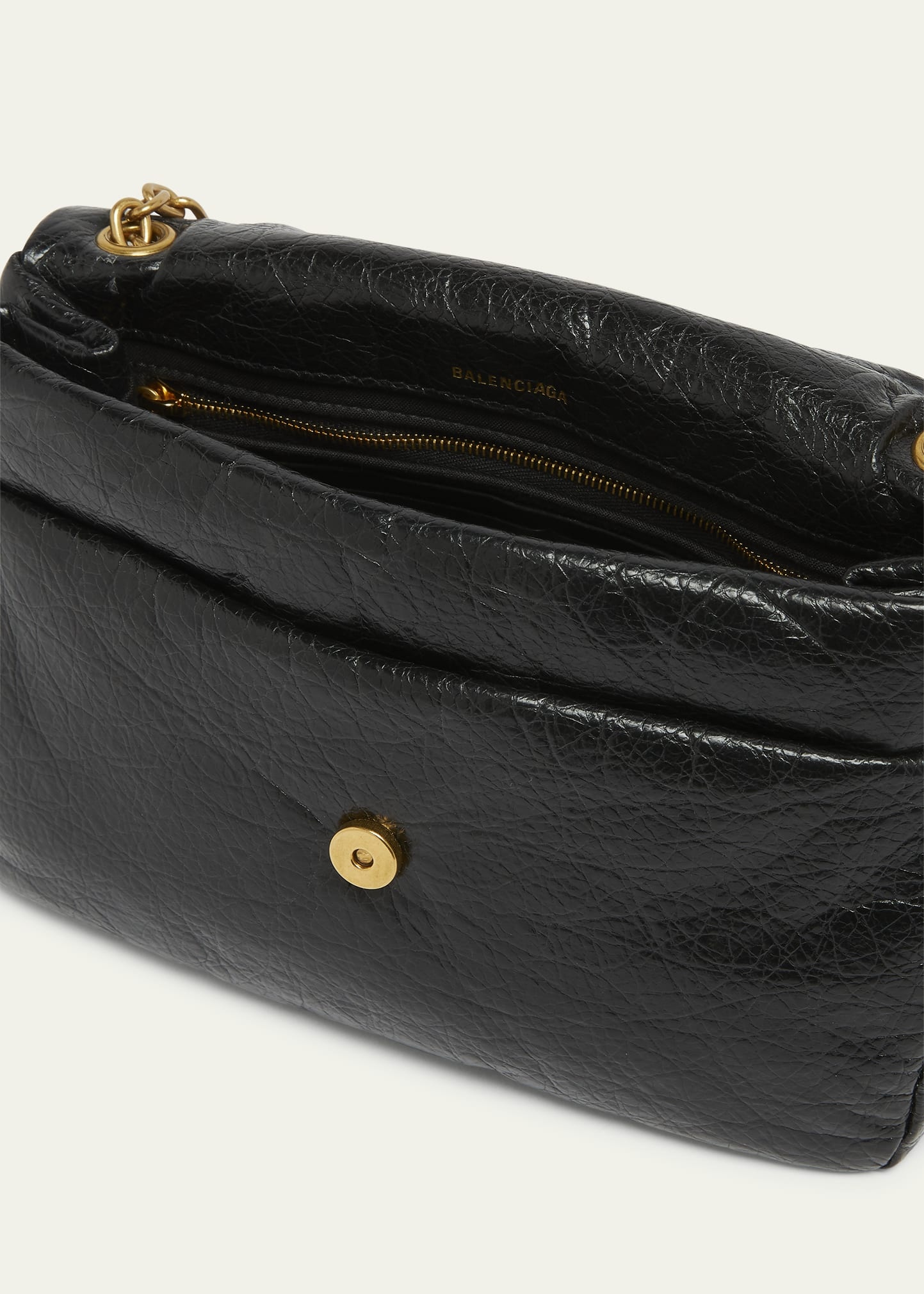 Monaco Mini Leather Chain Shoulder Bag - 5
