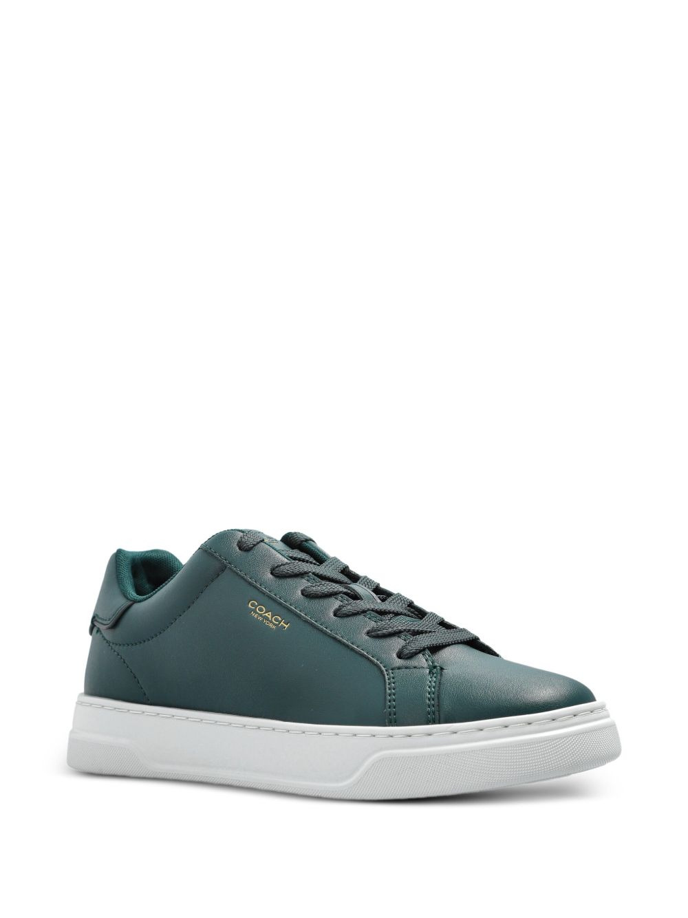 High Line leather lace-up sneakers - 2
