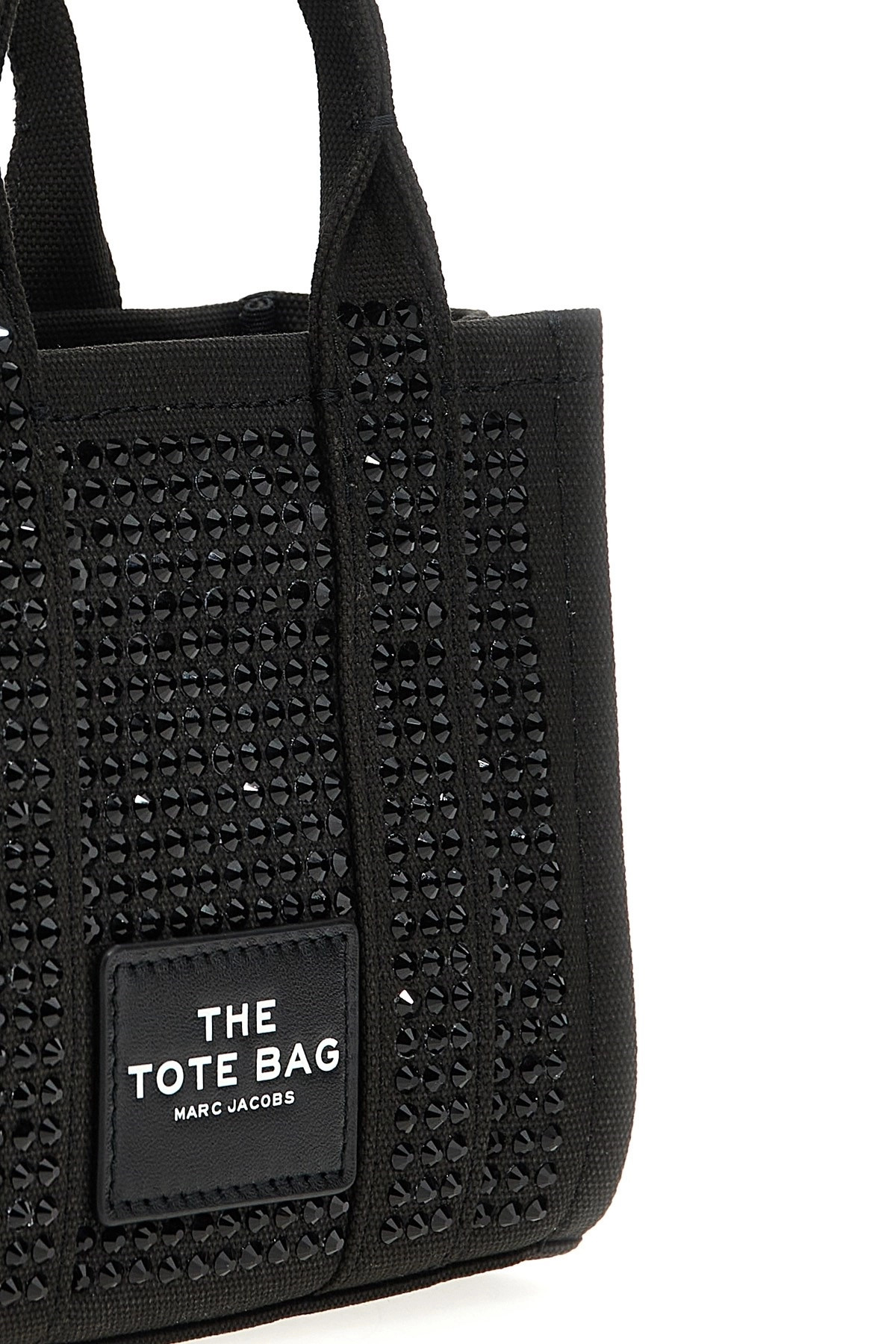 'The Crystal Canvas Crossbody Tote' crossbody bag - 4