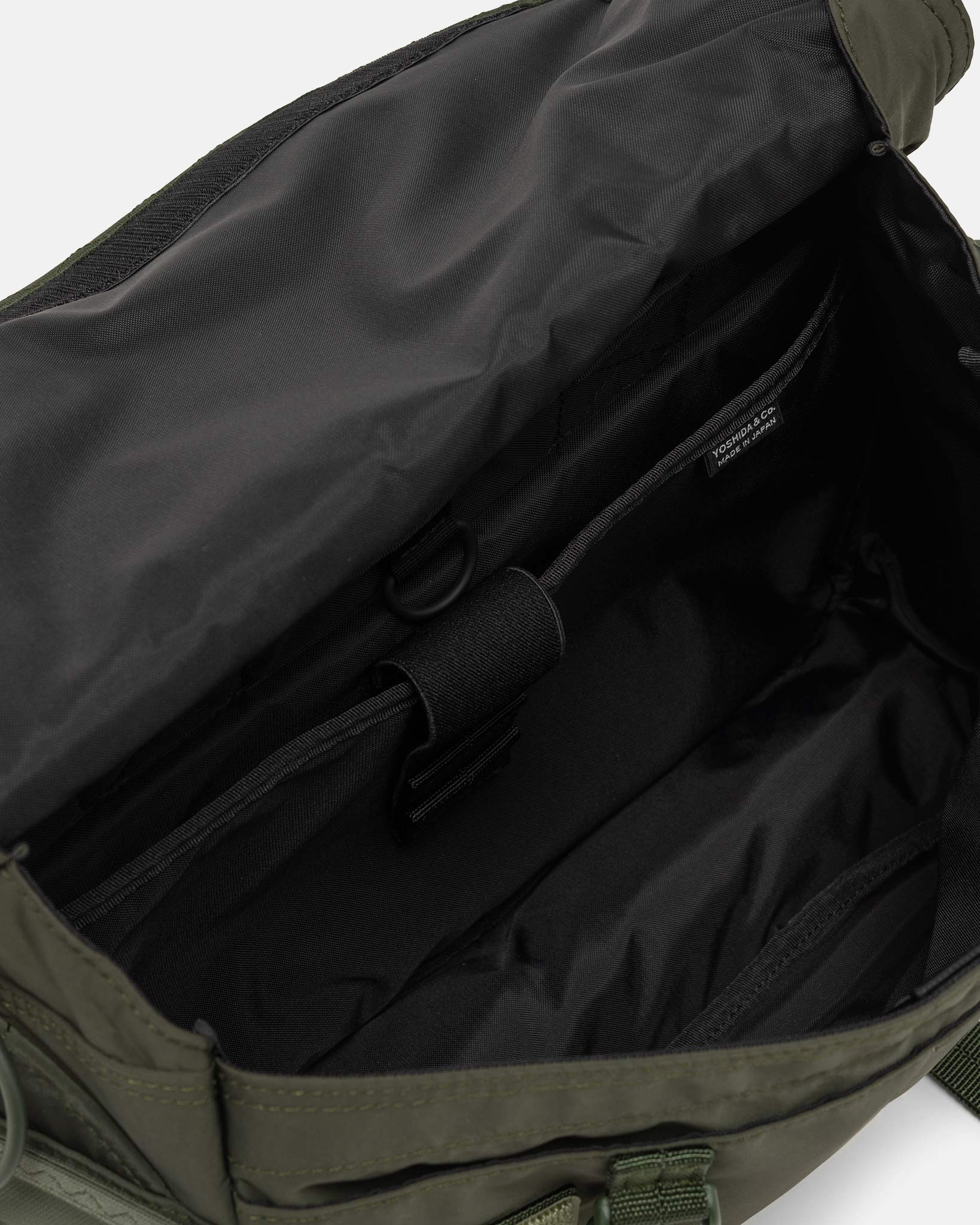 Monochrome Messenger Bag (S) Olive - 4