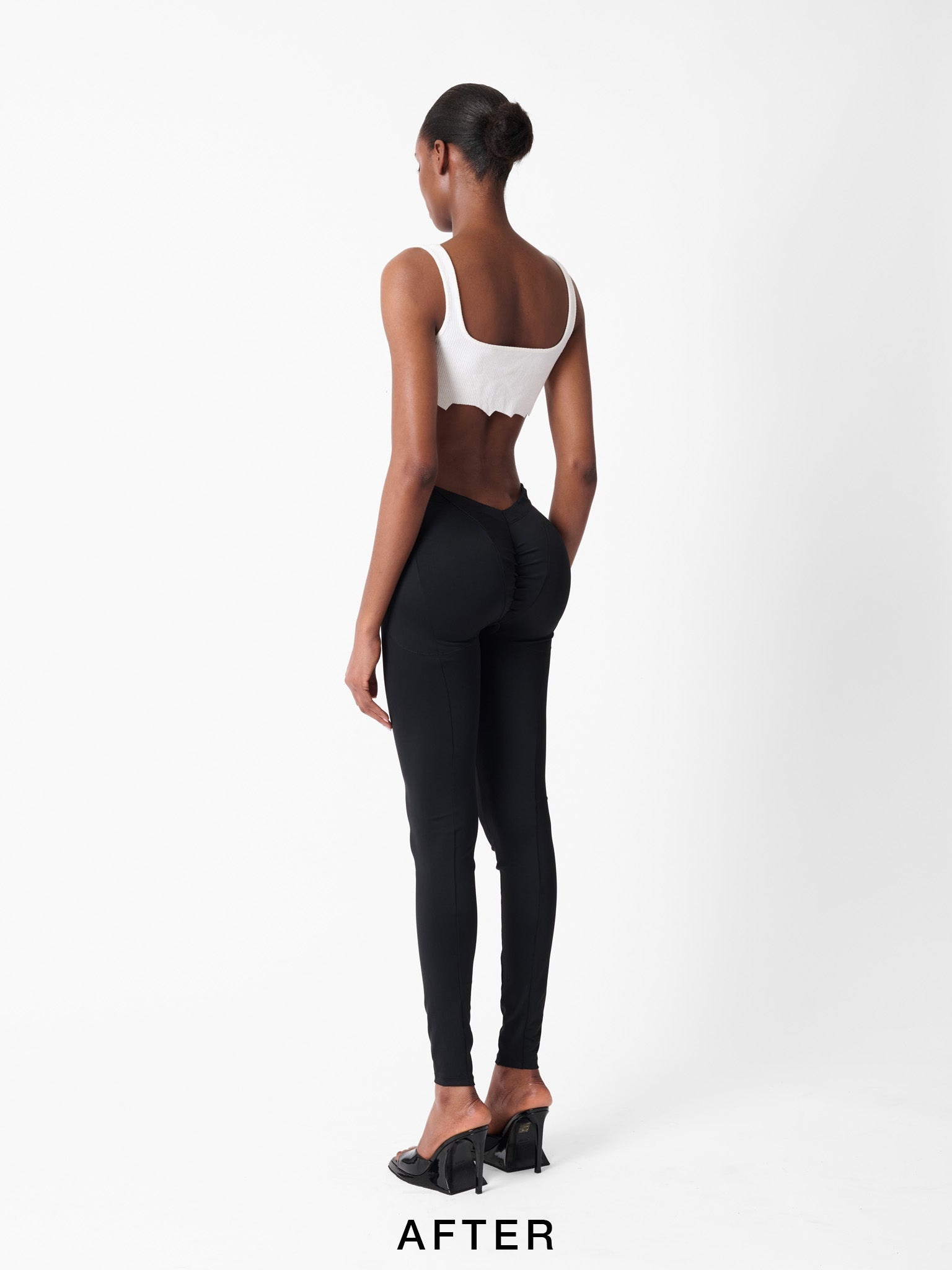 STACY PADDED LEGGINGS BLACK - 12