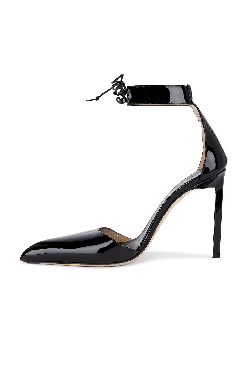 Patent Leather Ankle Strap 105 Pump - 5