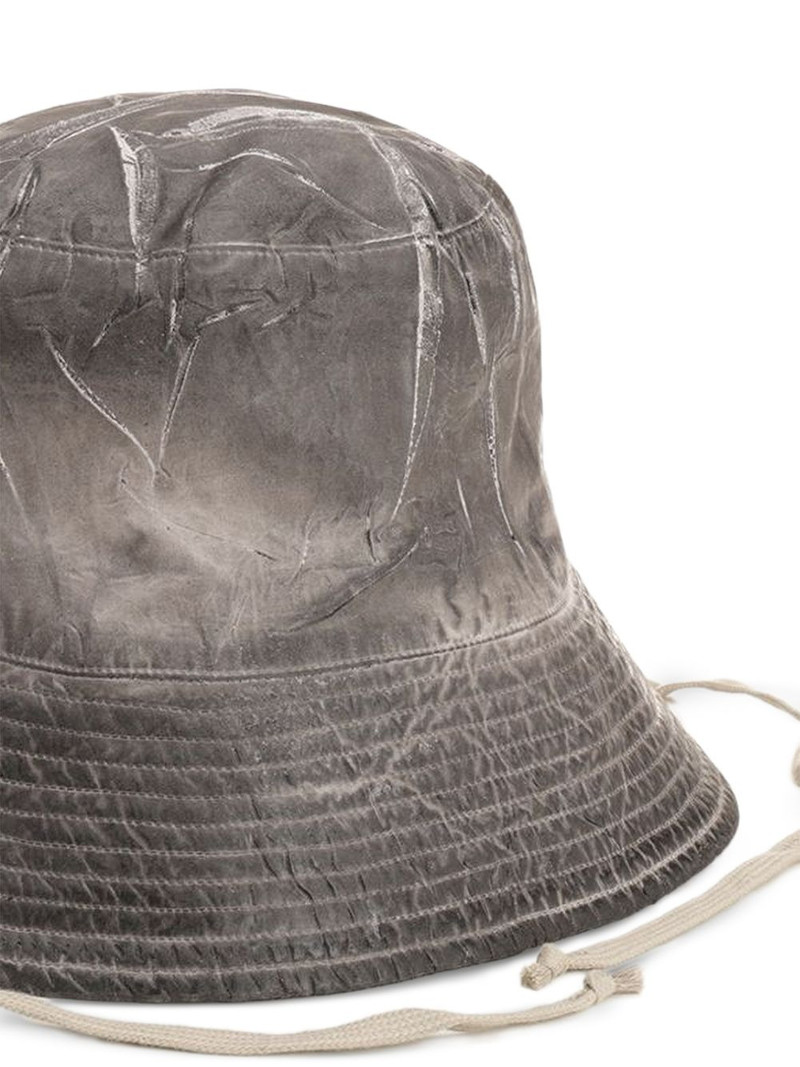 Rick Owens DRKSHDW Gilligan washed denim bucket hat outlook