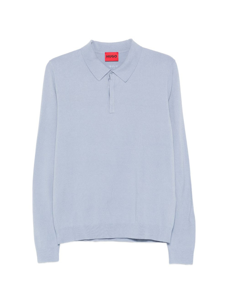 long-sleeve polo shirt 1