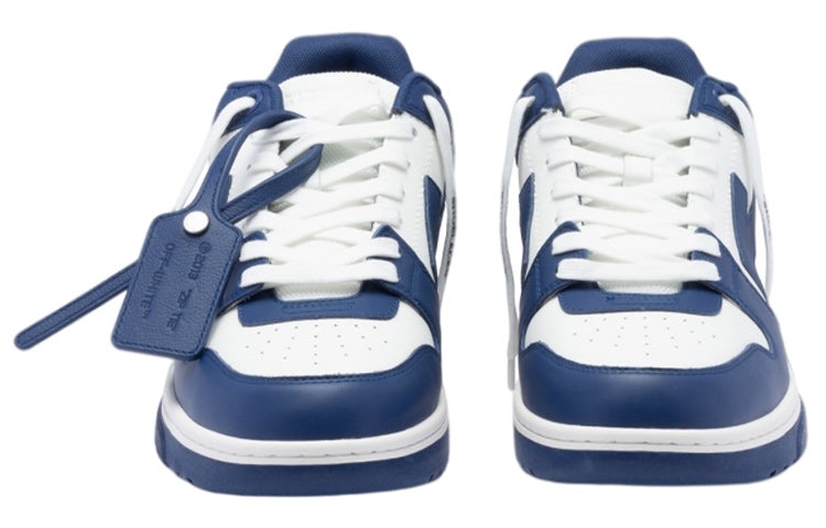 Off-White Out Of Office Low-Top Sneaker 'Blue White' OMIA189S22LEA0010142 - 4
