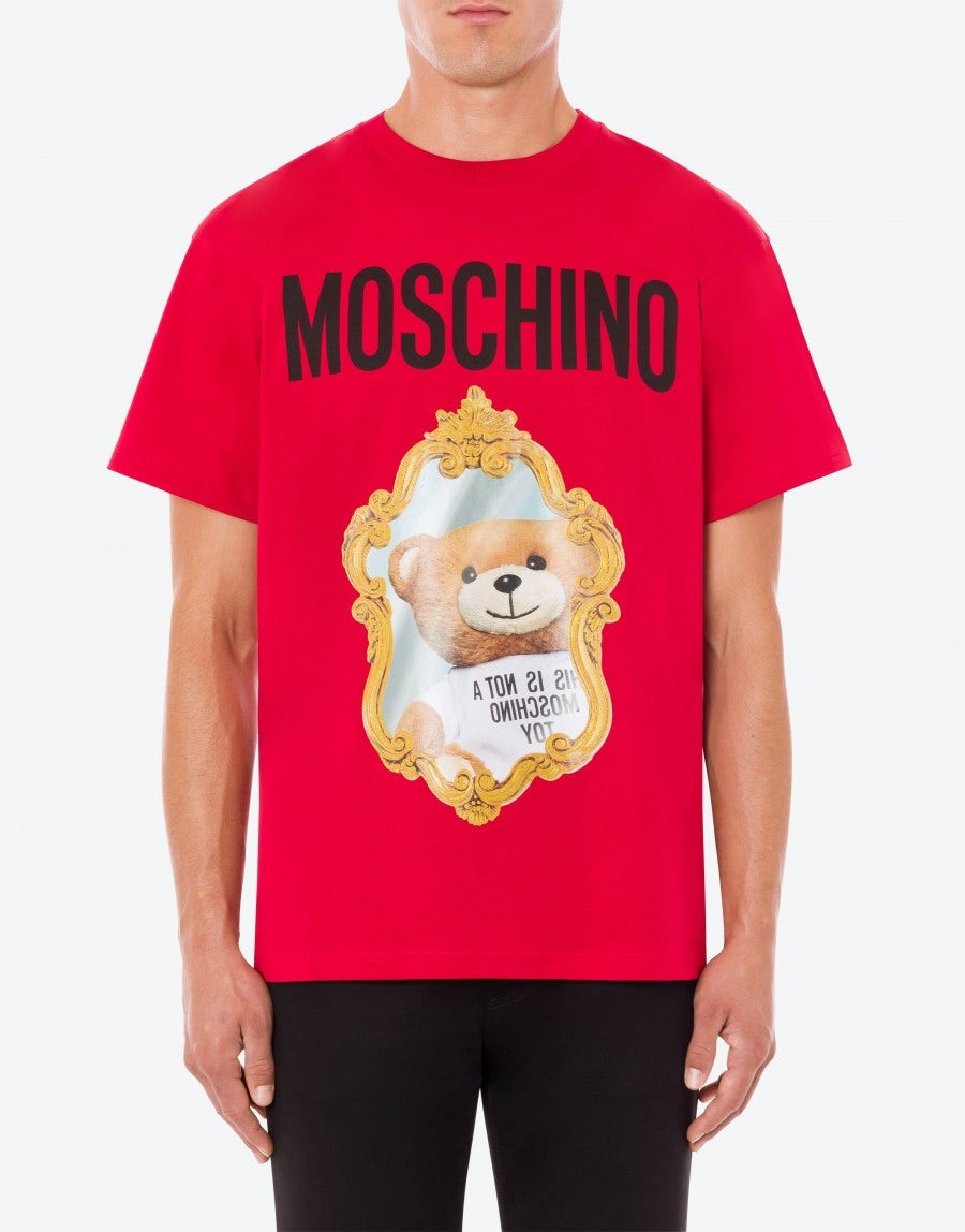 MIRROR TEDDY BEAR JERSEY T-SHIRT - 2