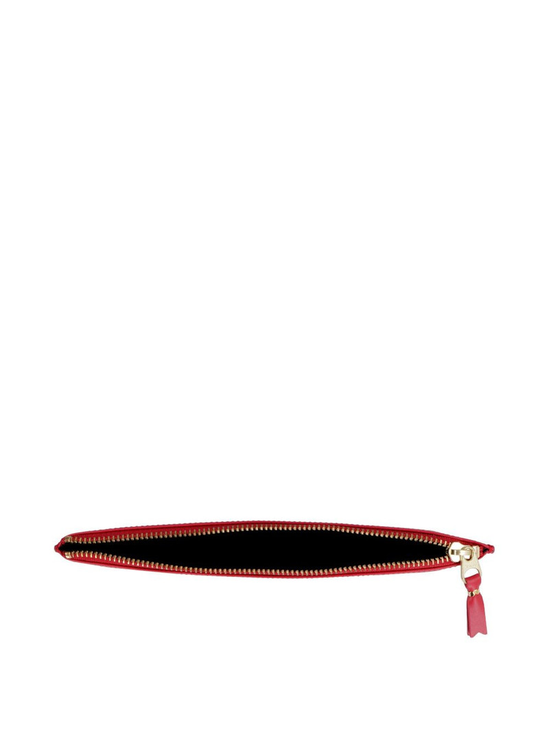 polka dot zipped 클러치 3