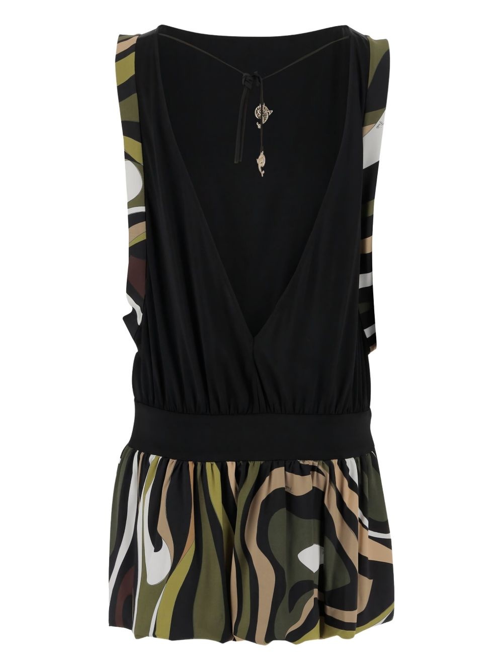 Marmo-print midi dress - 2