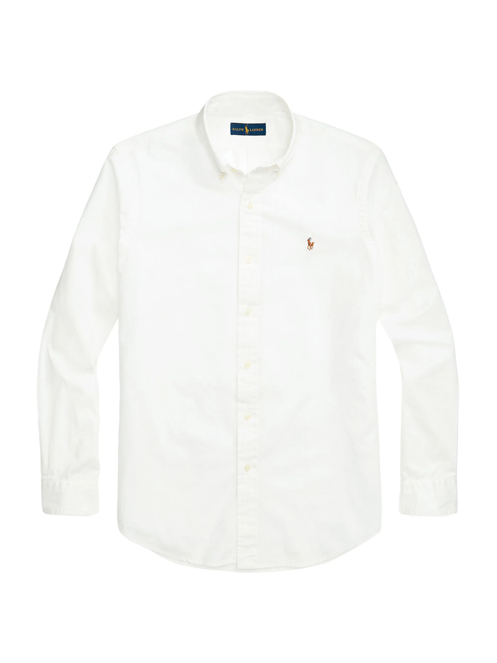 Men's Chambray Sport Shirt - White - 1
