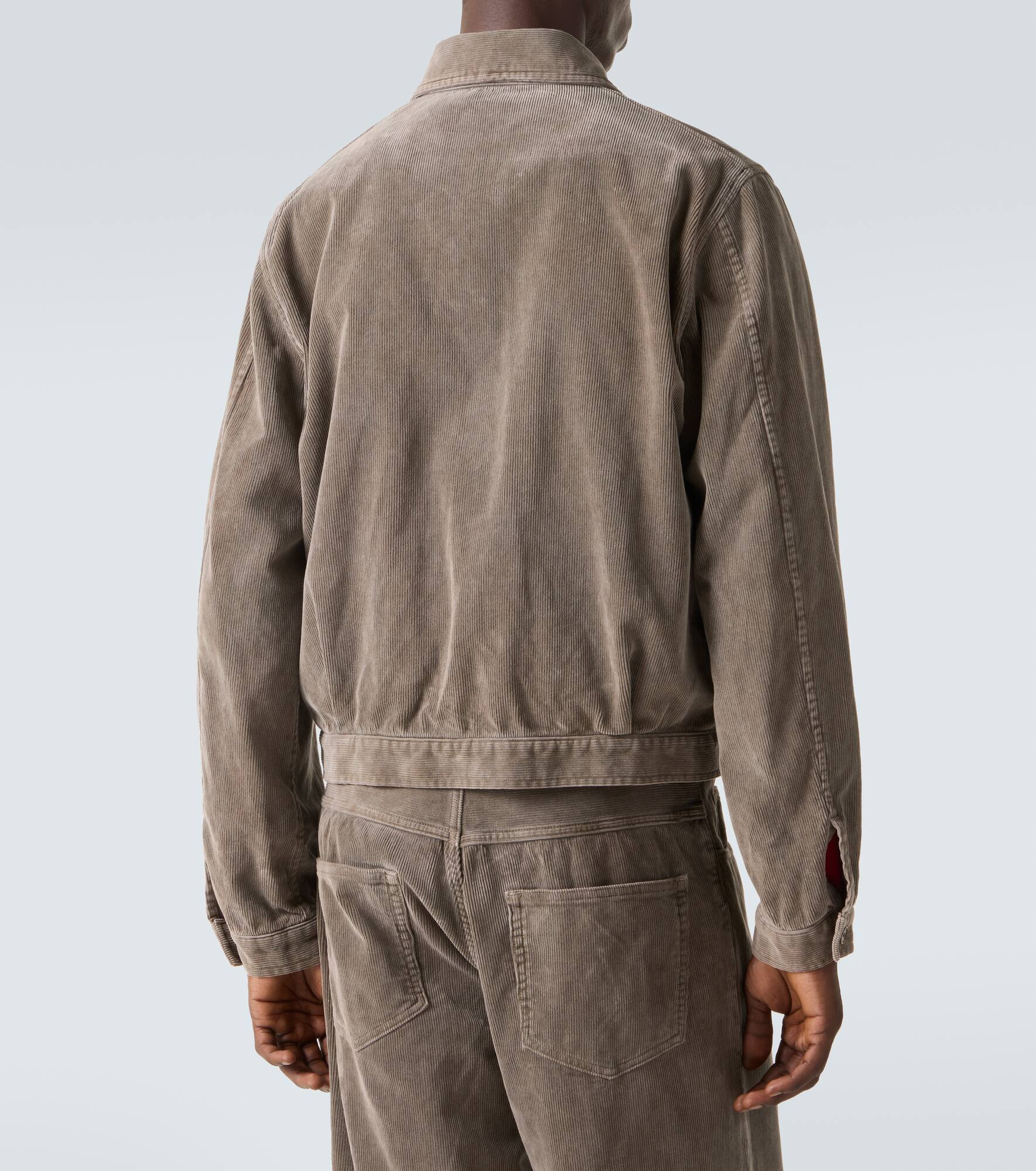 Cotton corduroy blouson jacket - 4