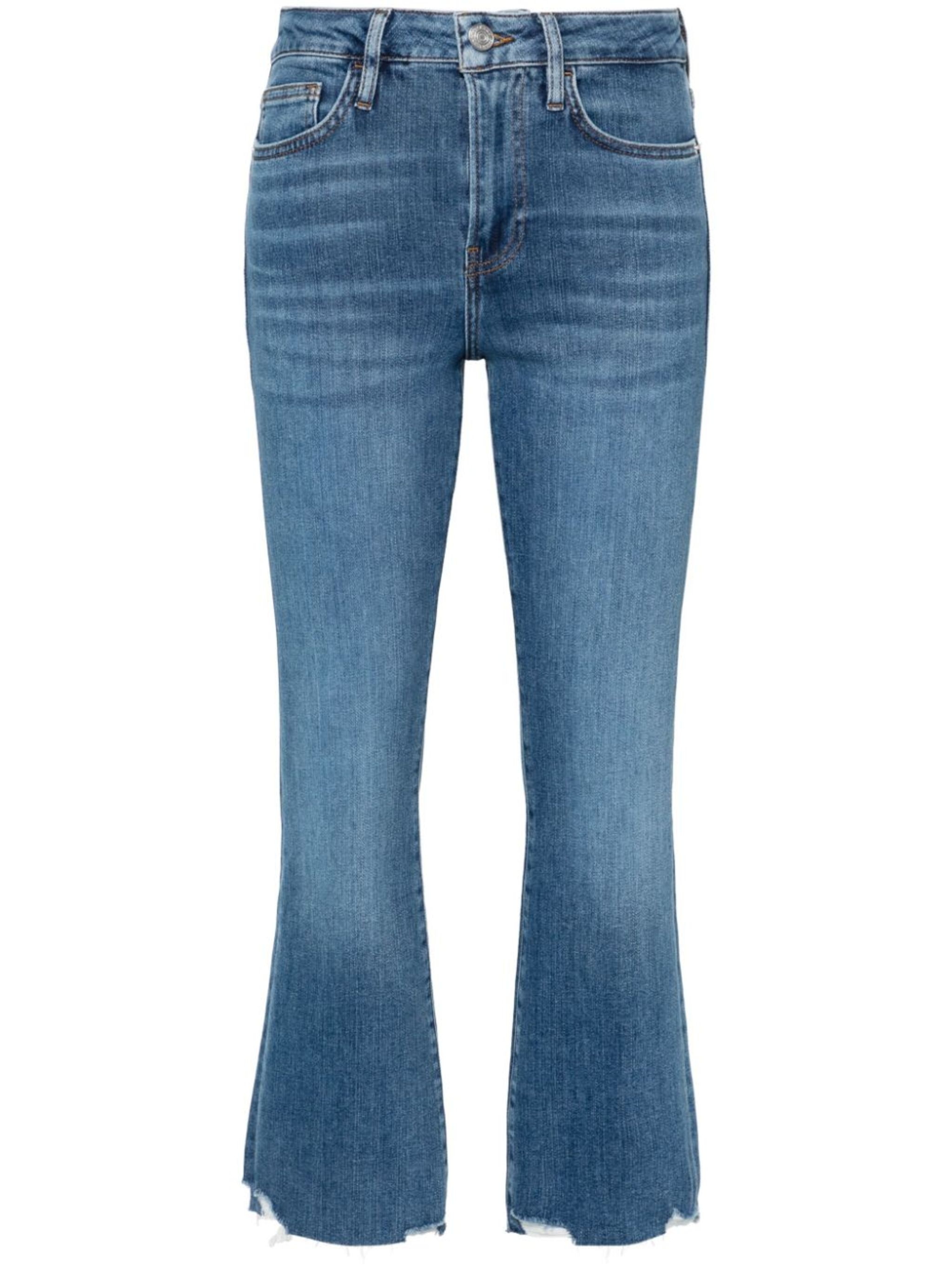 Le Crop Mini Boot raw-cut edge jeans - 1